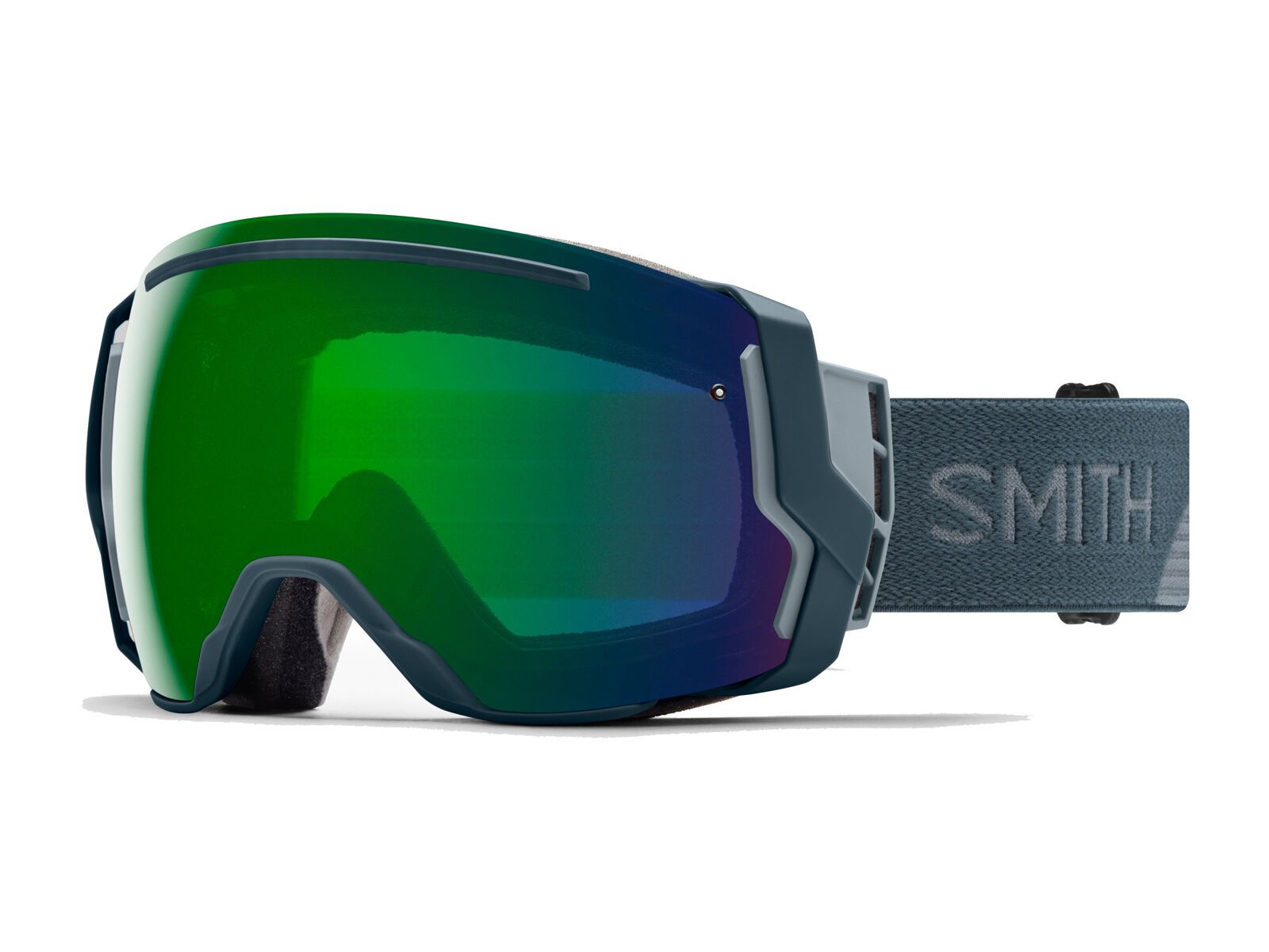 Smith I/O 7 inkl. Wechselscheibe, thunder split/Lens: everyday green mirror chromapop/storm rose flash - Bild 1