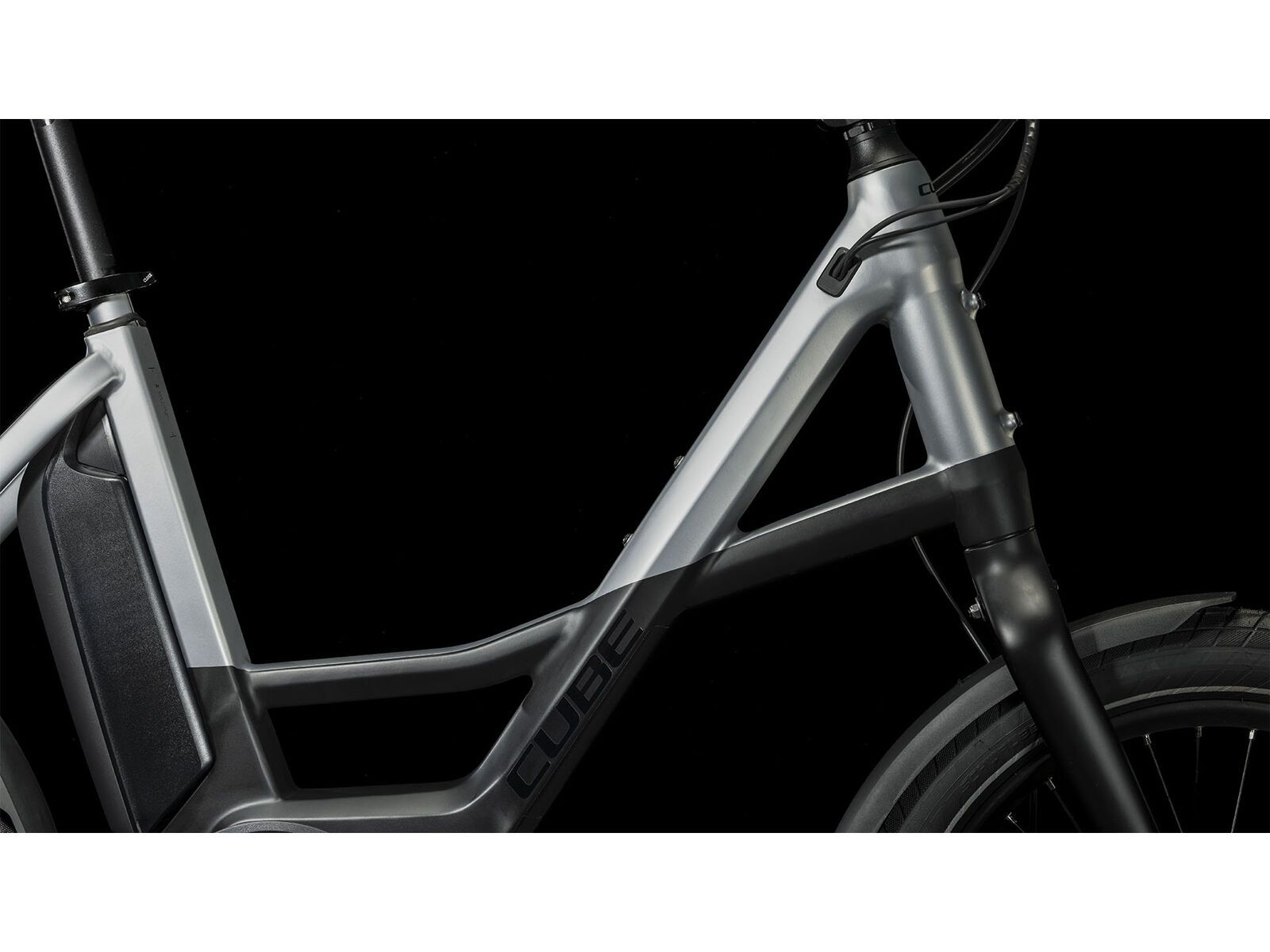 Cube Compact Sport Hybrid 500, black´n´polarsilver - Bild 6