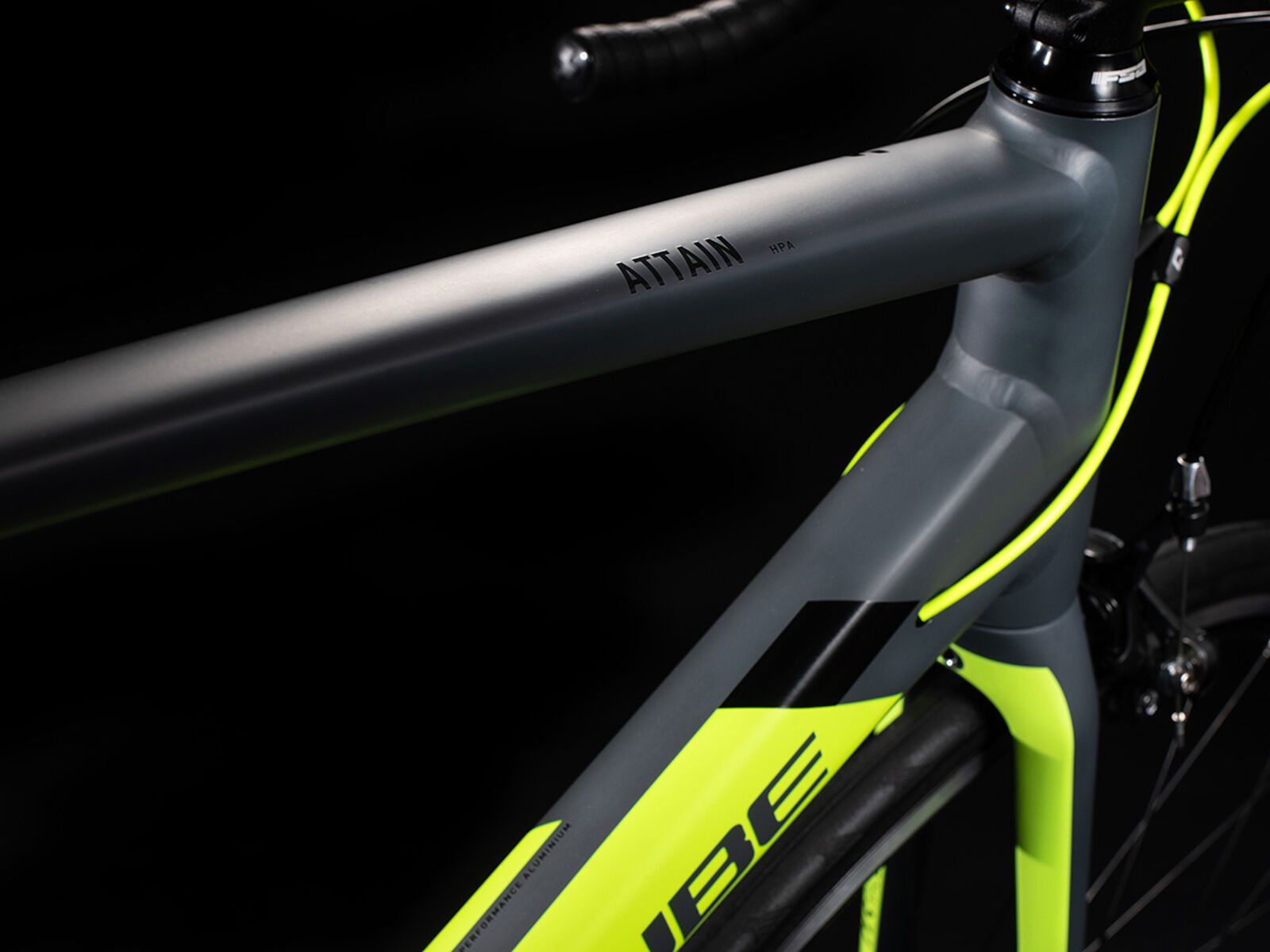 Cube Attain, grey´n´flashyellow - Bild 5