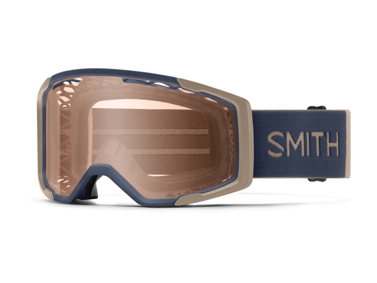Smith Rhythm MTB, ChromaPop Amber Low Light + WS / royal navy / summit - Bild 1