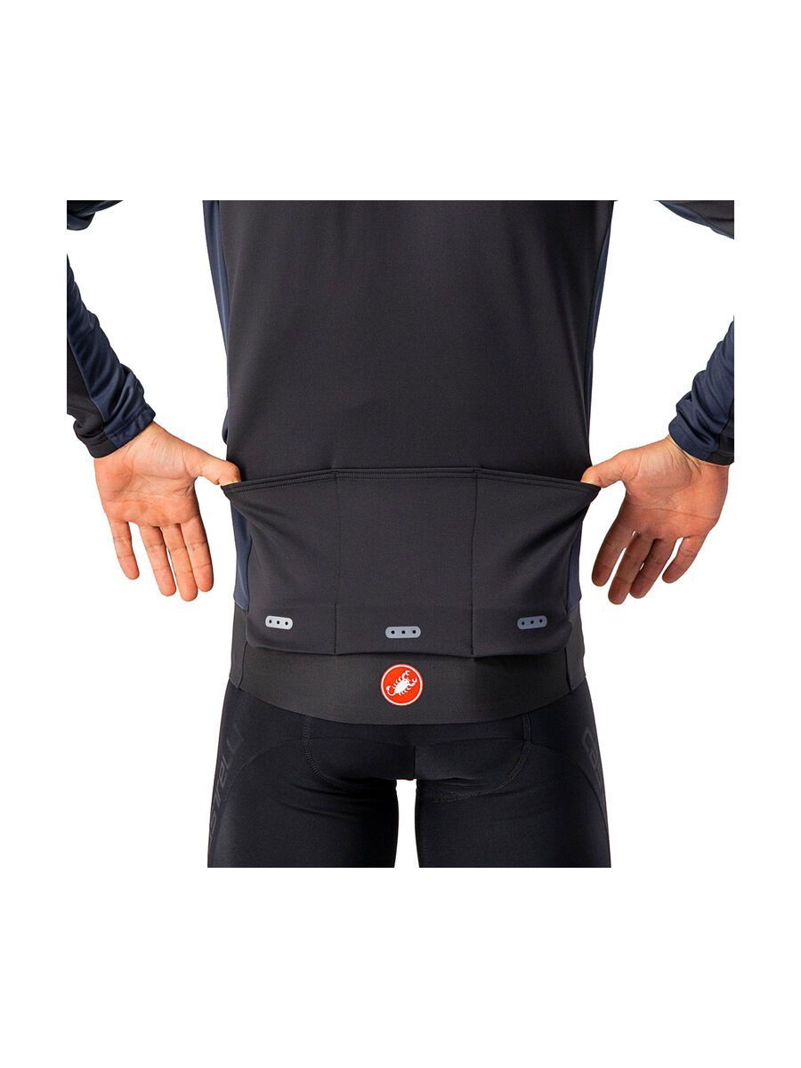 Castelli Alpha RoS 2 Light Jacket, savile blue/red-black - Bild 8