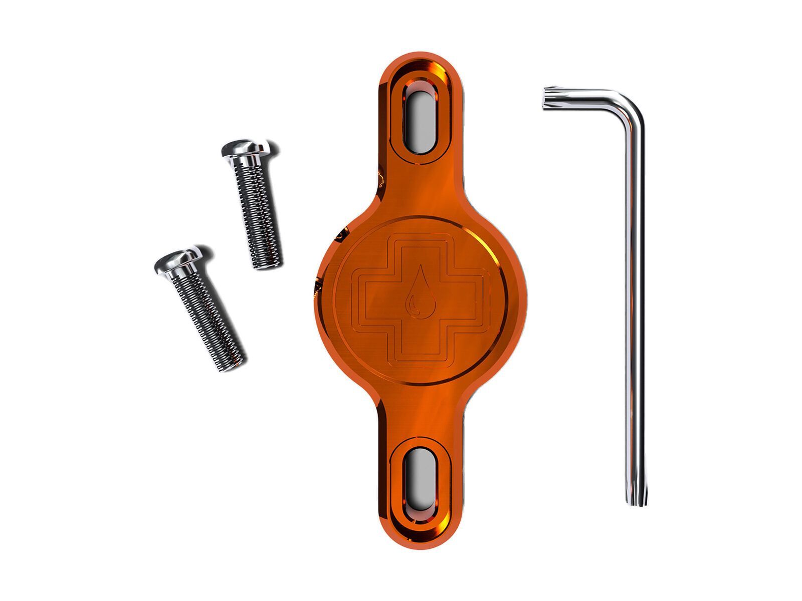 Muc-Off Secure Tag Holder V2, orange - Bild 1