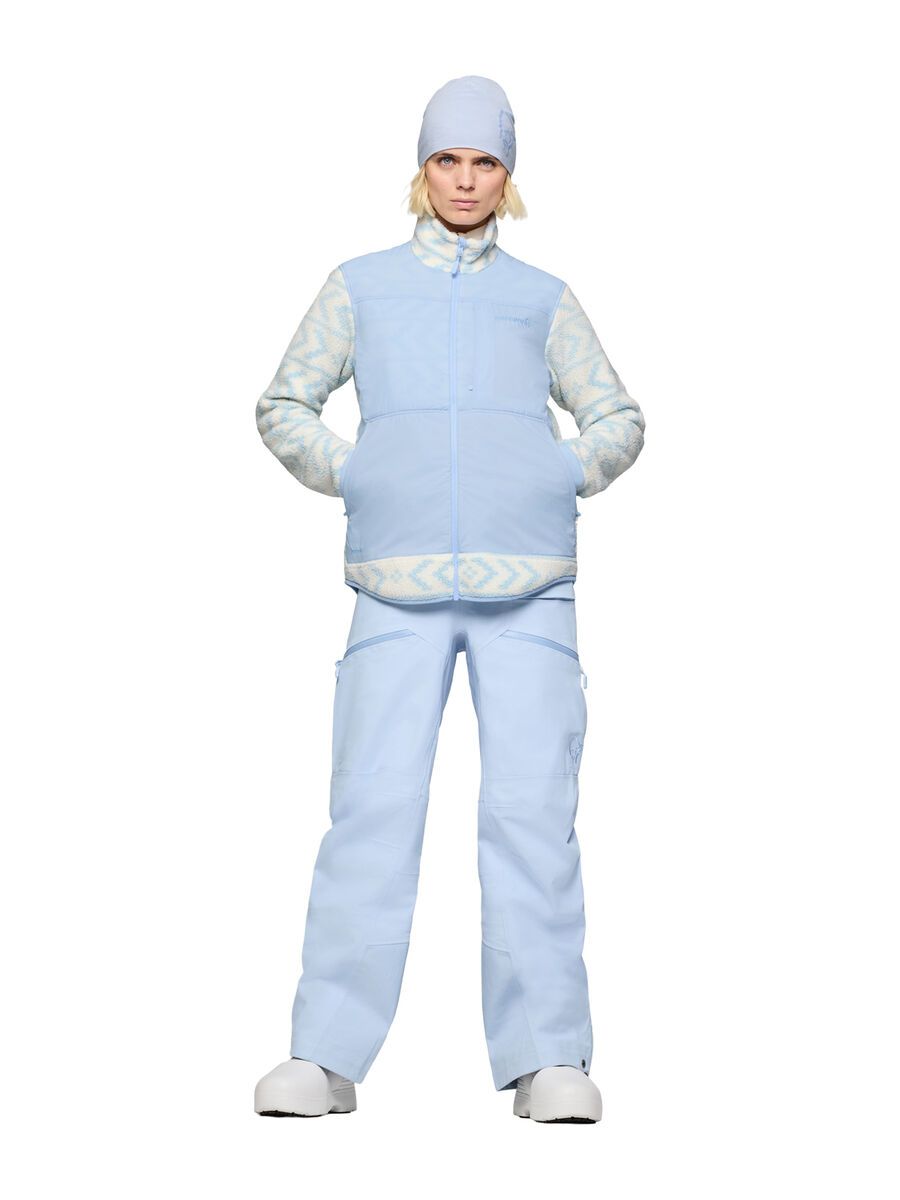 Norrona tamok warm3 Jacket W's, whisper white/cashmere blue - Bild 5