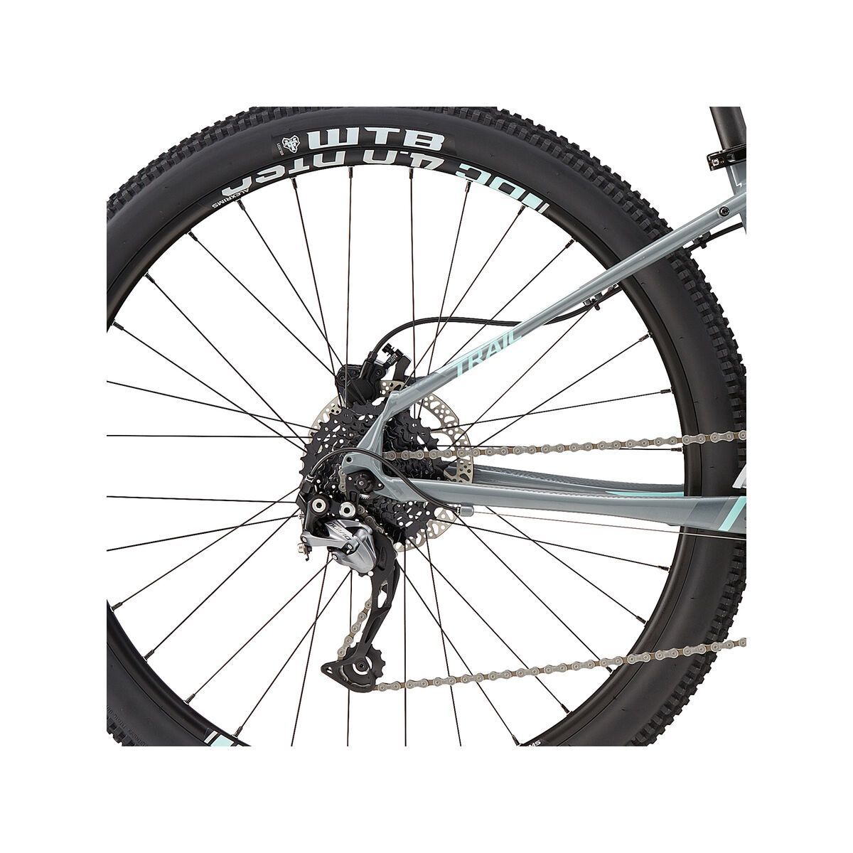 Cannondale Trail Women's 4, gloss stealth grey w/ linen and matte charcoal grey - Bild 5