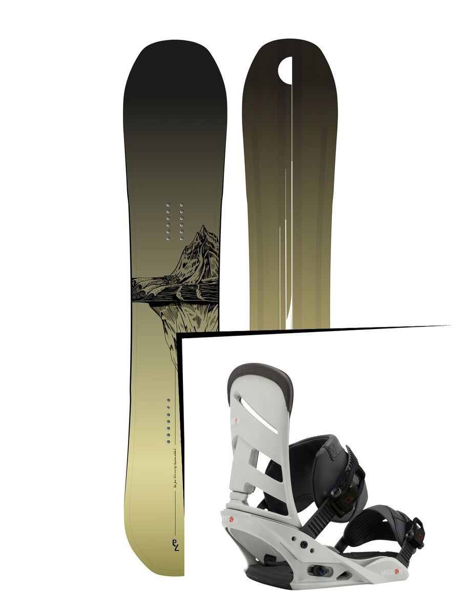 Set: Yes Pick Your Line 2017 + Burton Mission (1712876S) - Bild 1