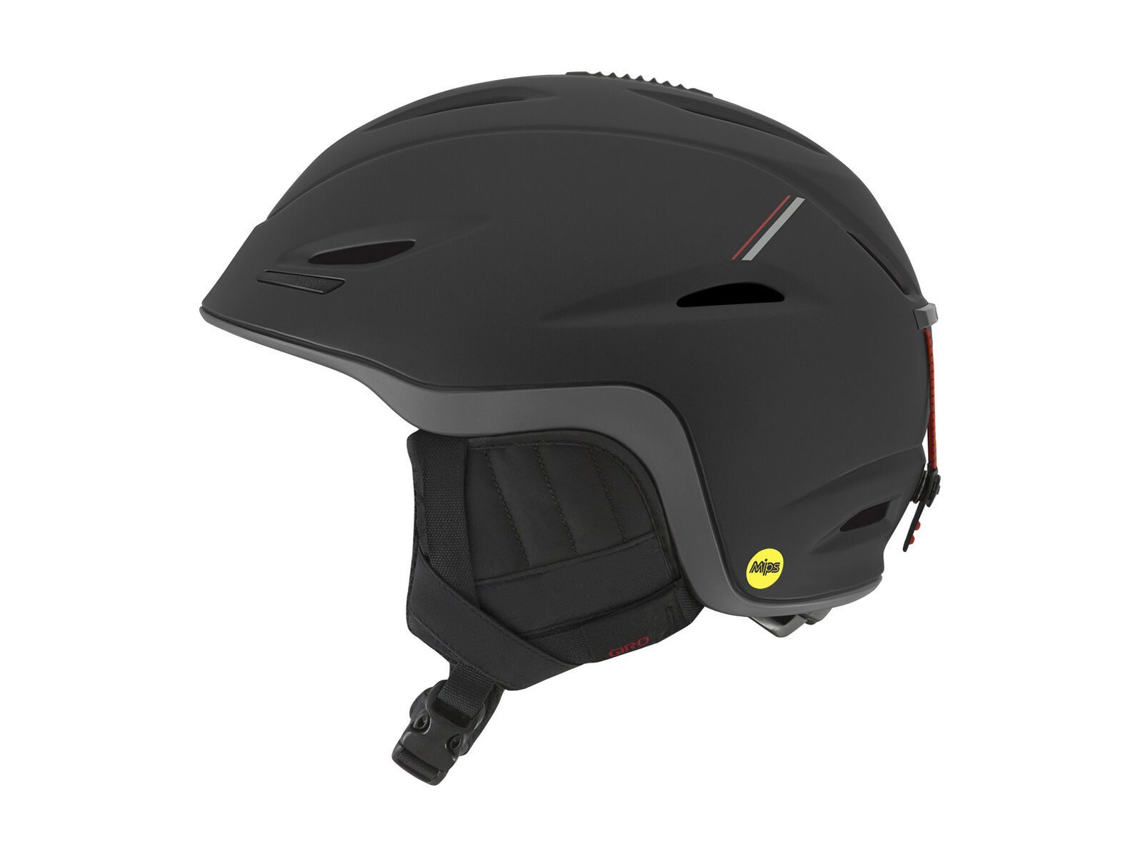 Giro Union MIPS, black/red sport tech - Bild 1