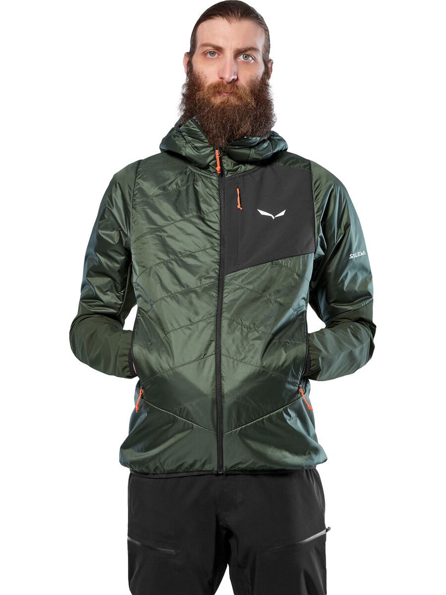 Salewa Ortles Hybrid TirolWool Responsive Jacke Herren, dark olive - Bild 3