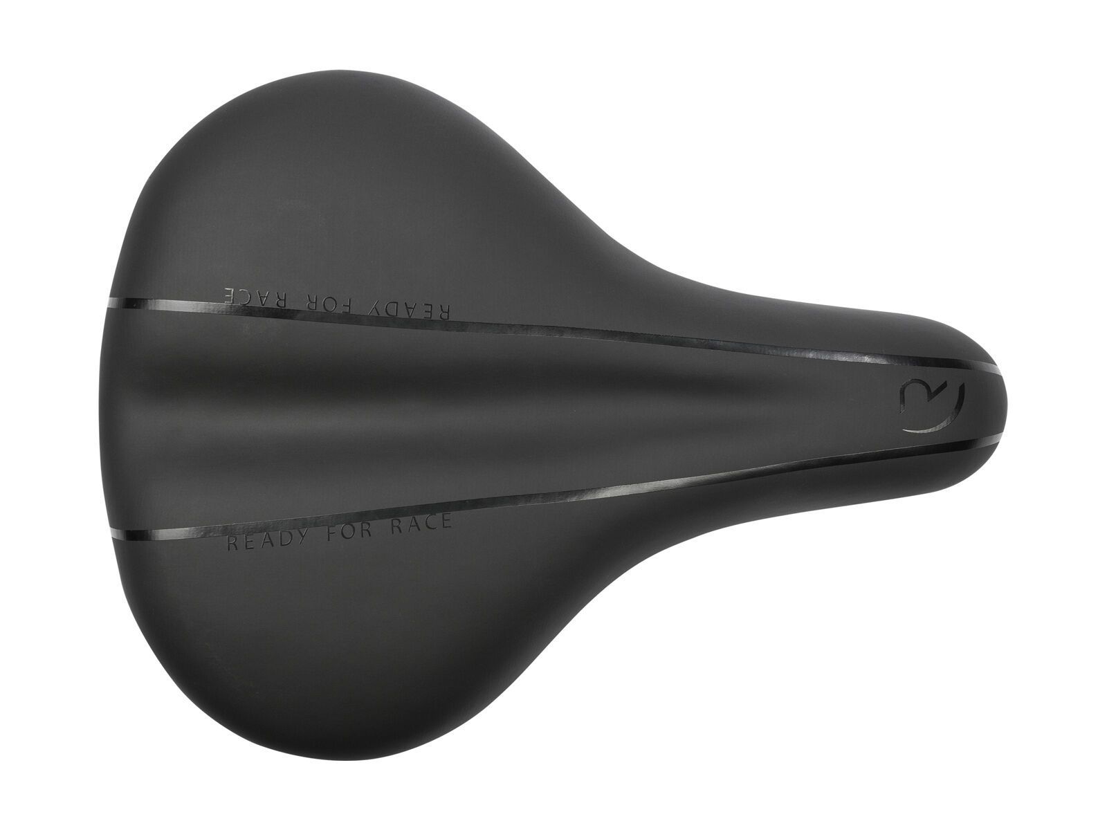 Cube RFR Sattel City Comfort D2 & Elastomere, black - Bild 3