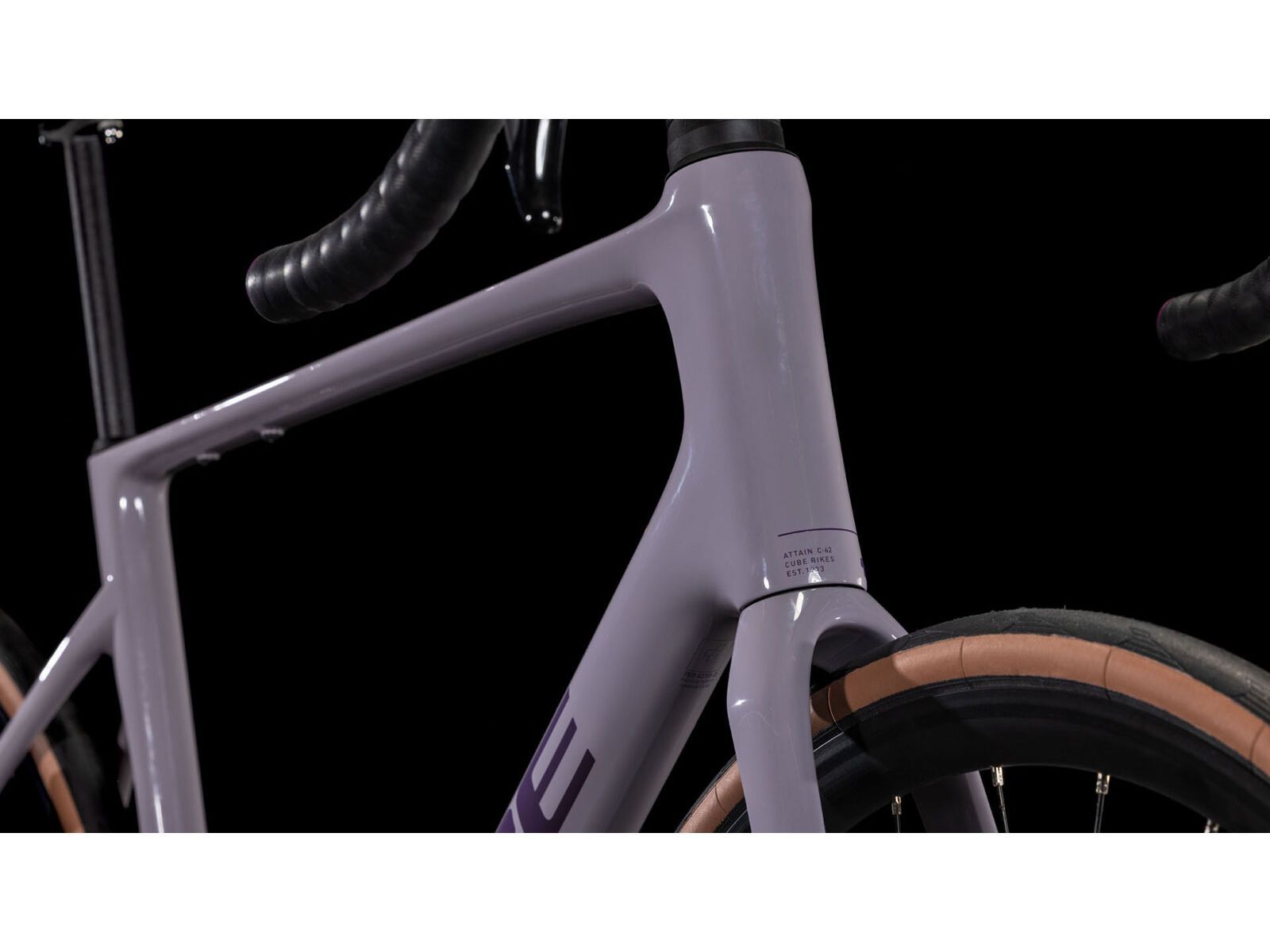 Cube Attain C:62 Race, plumgrey´n´brink - Bild 6
