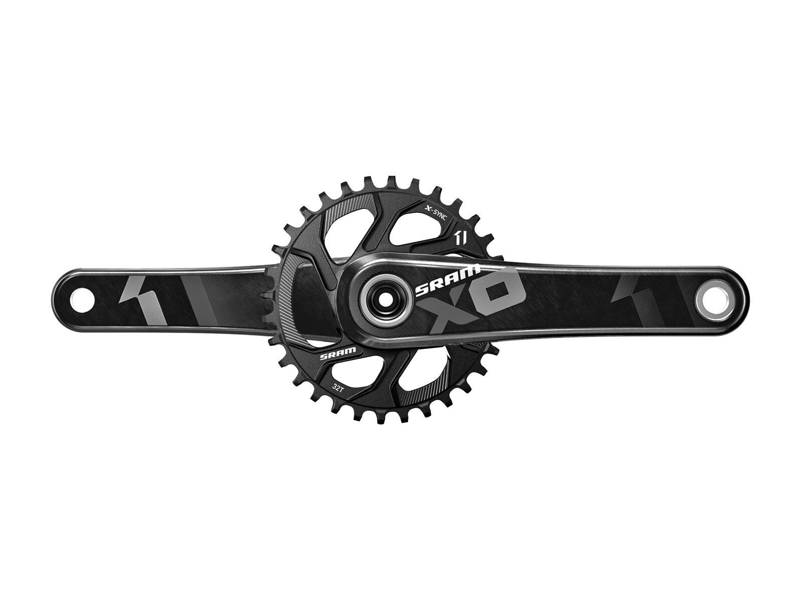 SRAM X01 DH X-Sync Kurbel - GXP83, 32 Z, schwarz - Bild 1