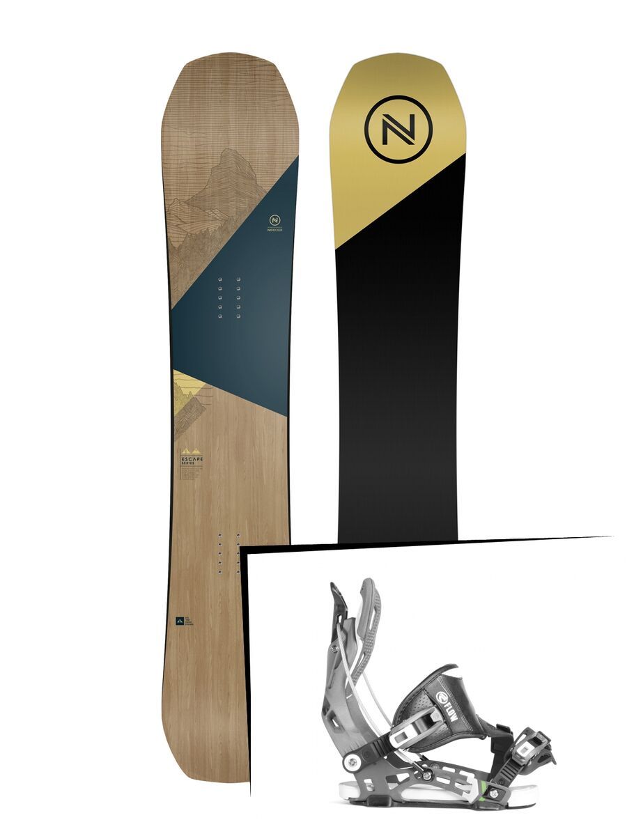 Set: Nidecker Escape 2019 + Flow NX2 (2226524S) - Bild 1