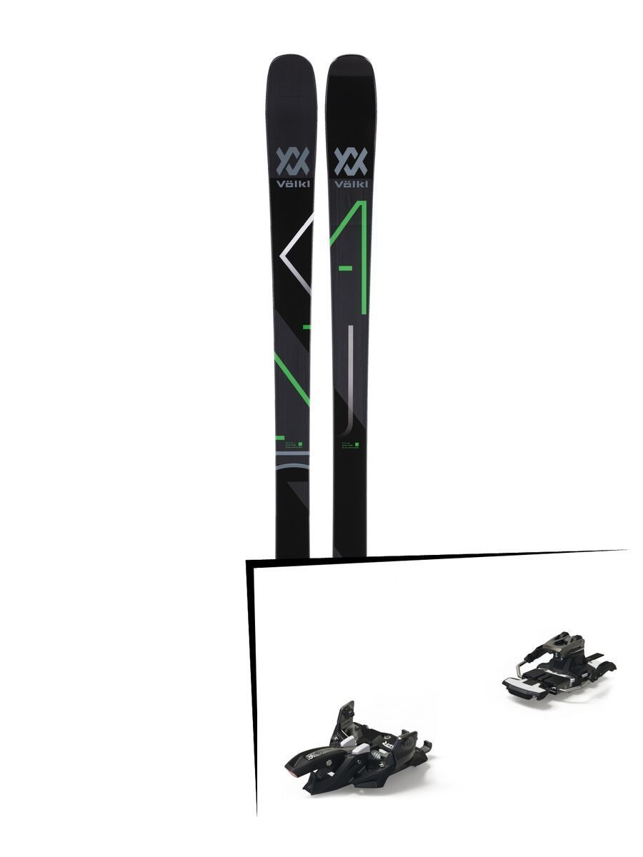 Set: Völkl Kanjo 2018 + Marker Alpinist 9 Long Travel black/titanium - Bild 1