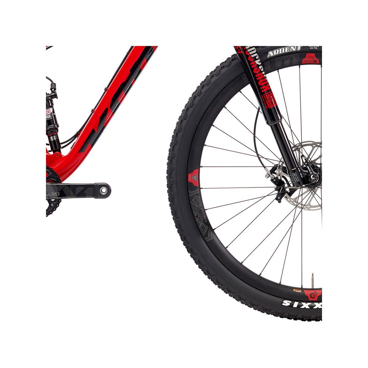 Kona Hei Hei Supreme, gloss red & black w/ black, red & silver decals - Bild 4