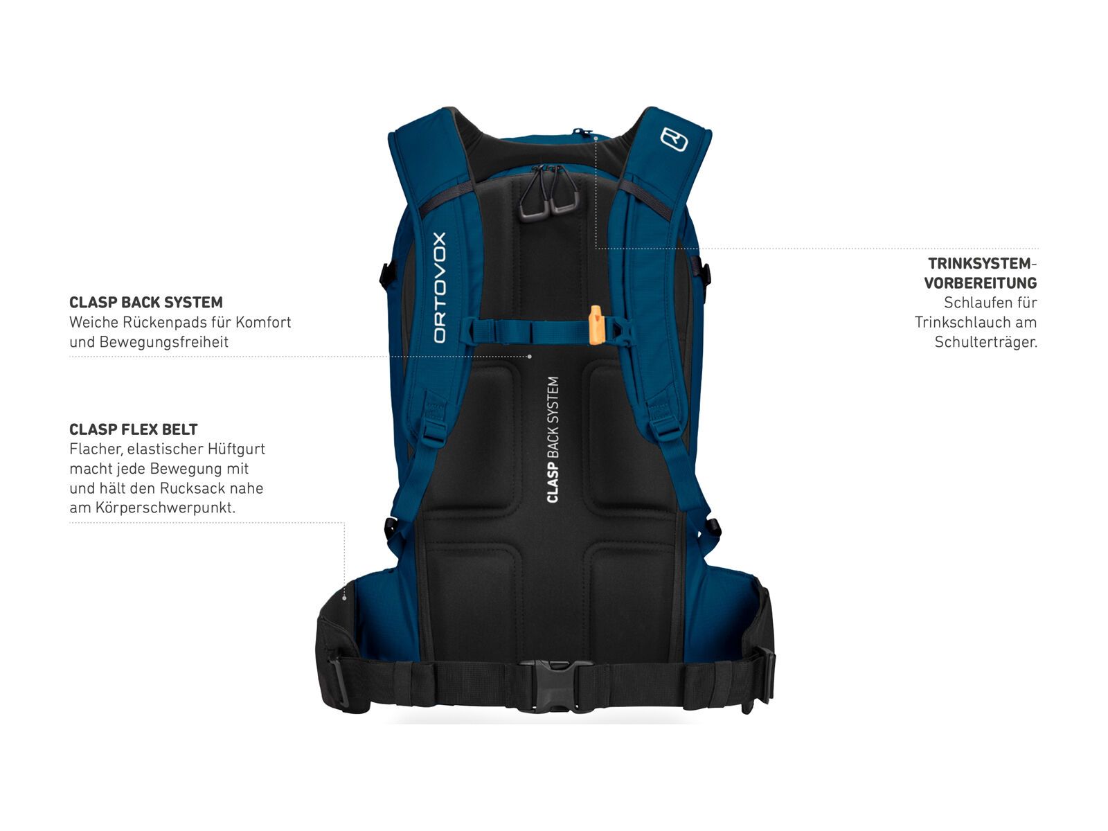 Ortovox Free Rider 20 S, petrol blue - Bild 2
