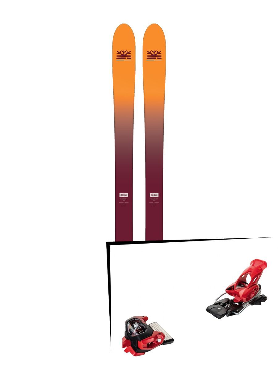 Set: DPS Skis Wailer F99 Foundation 2018 + Tyrolia Attack² 16 GW red - Bild 1