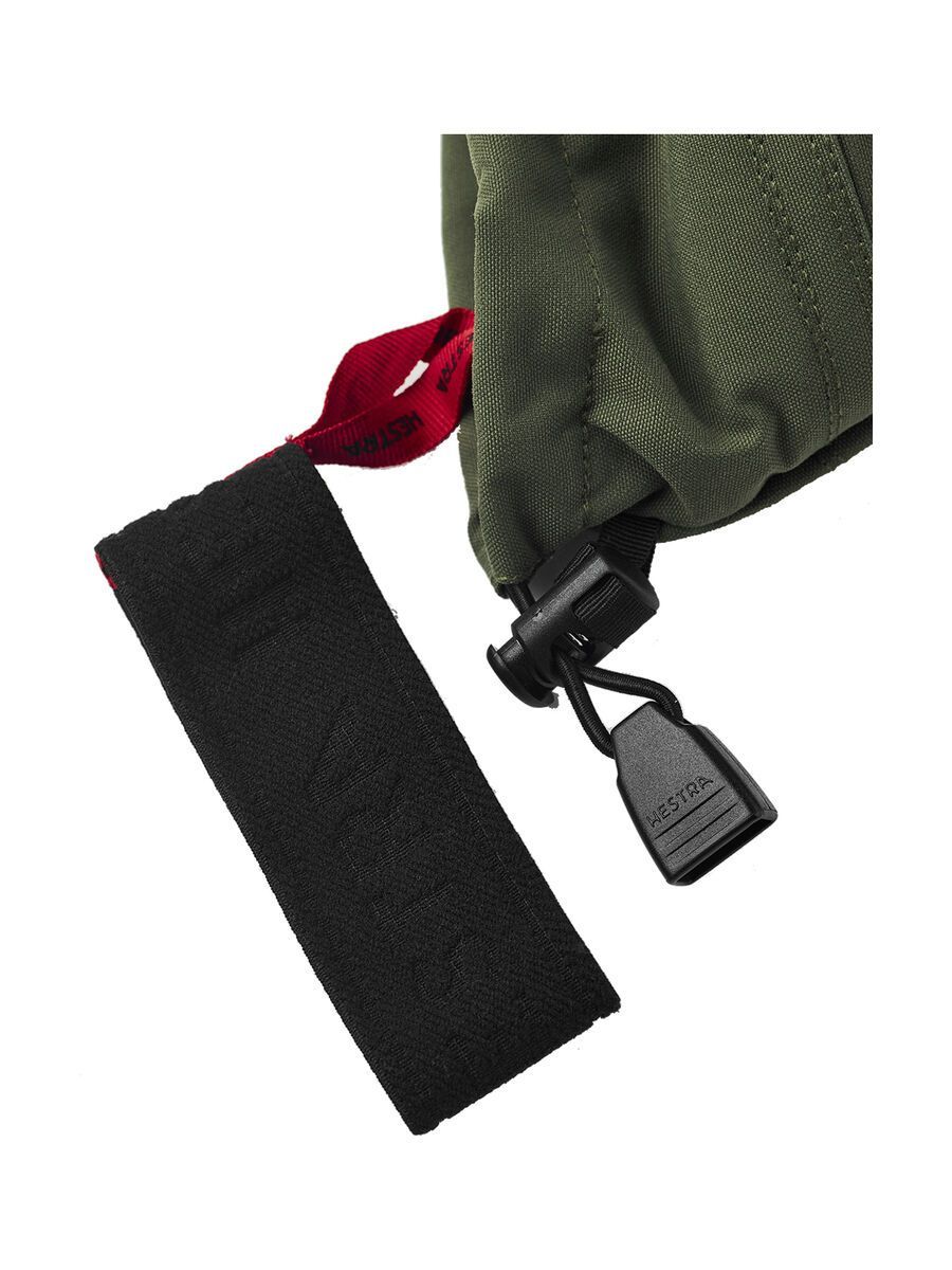 Hestra Army Leather Heli Ski 5 Finger, olive - Bild 5