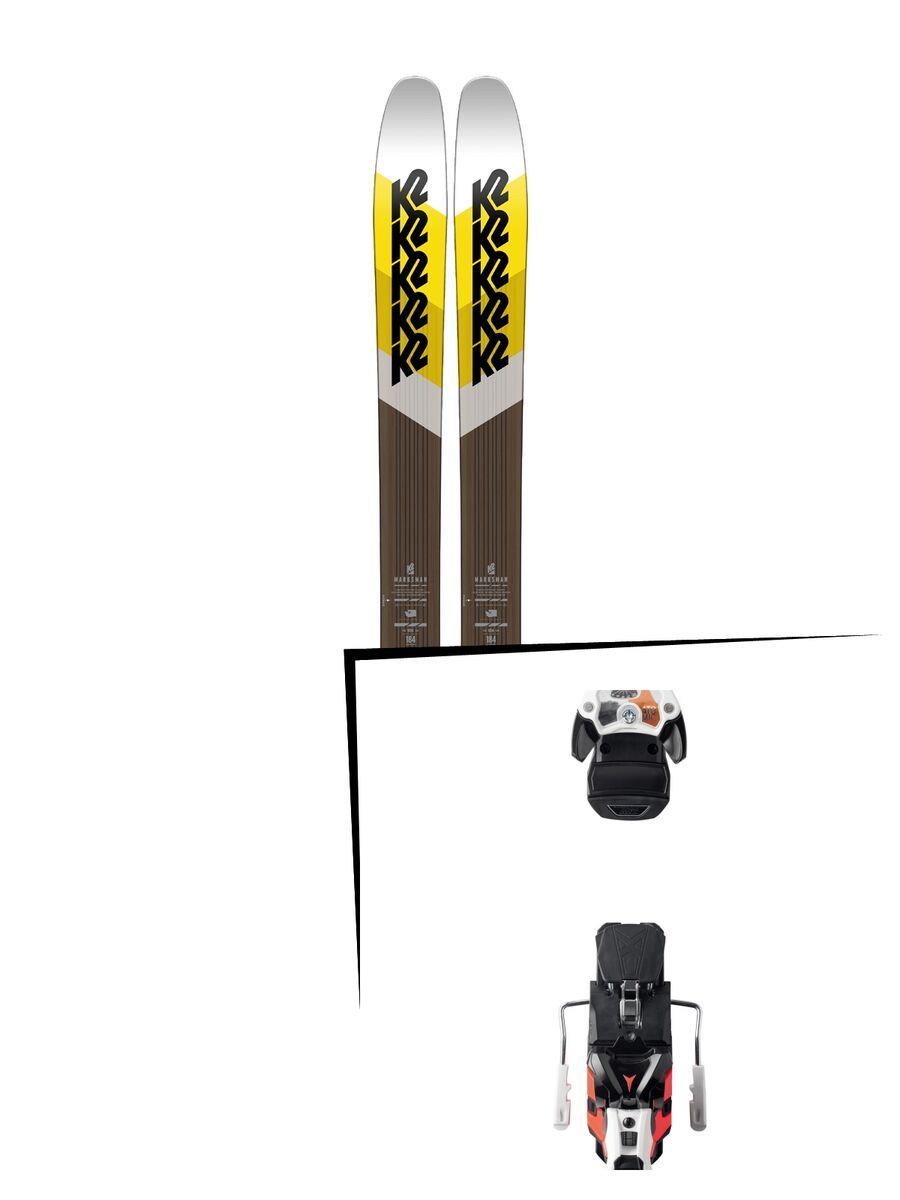 Set: K2 SKI Marksman 2018 + Atomic Warden MNC 13 white/black/orange - Bild 1