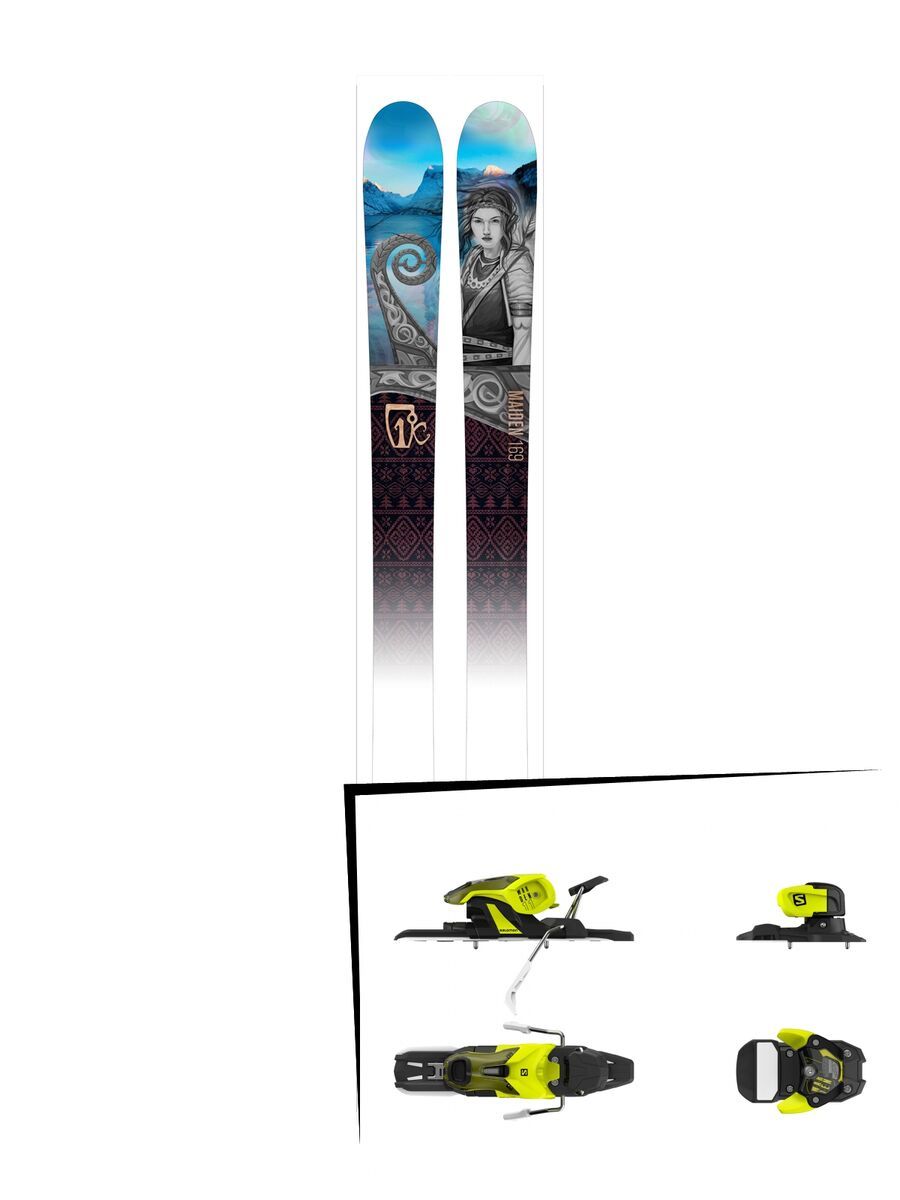 Set: Icelantic Maiden 2016 + Salomon Warden 11 (1706224) - Bild 1