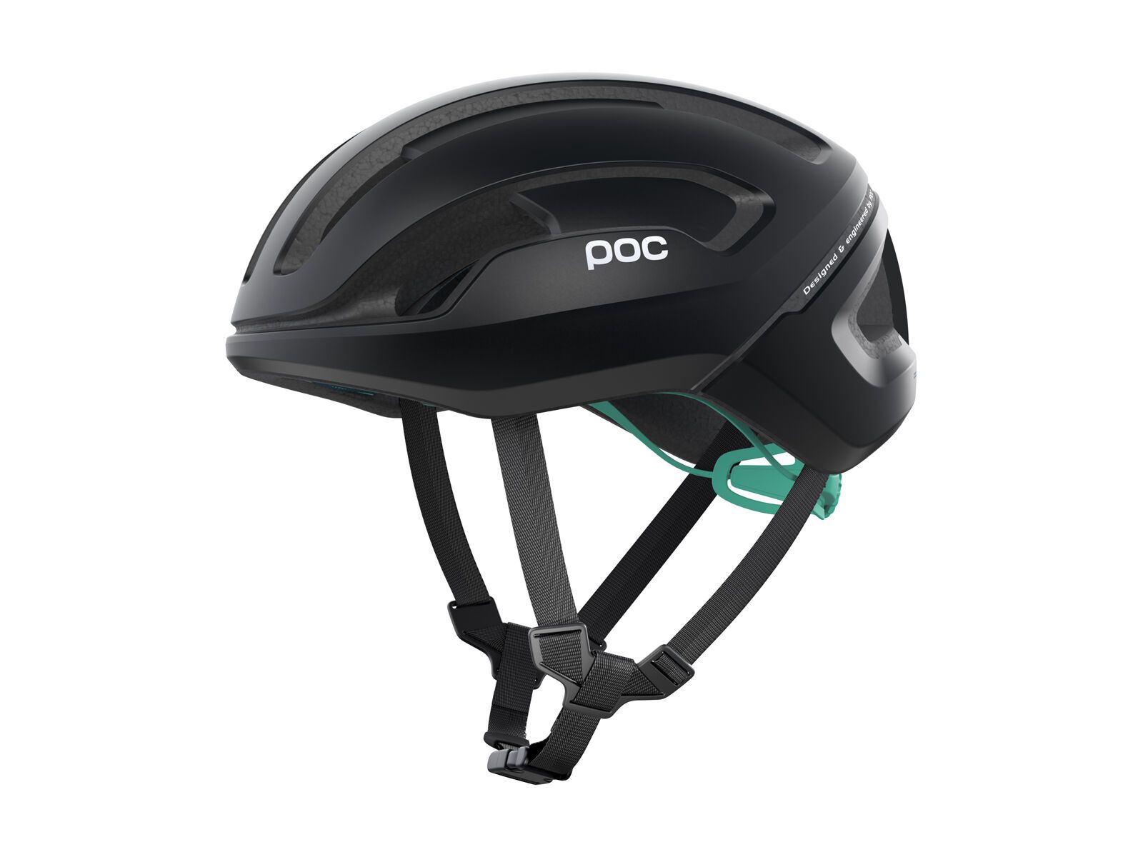POC Omne Air SPIN, uranium black/fluorite green matt - Bild 1