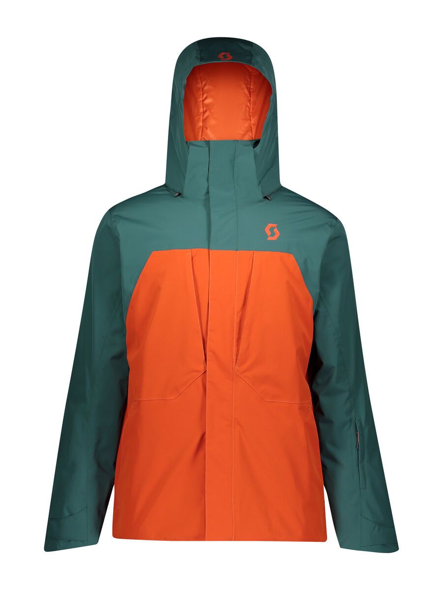 Scott Ultimate Dryo 10 Men's Jacket, jasper green/orange pumpkin - Bild 1