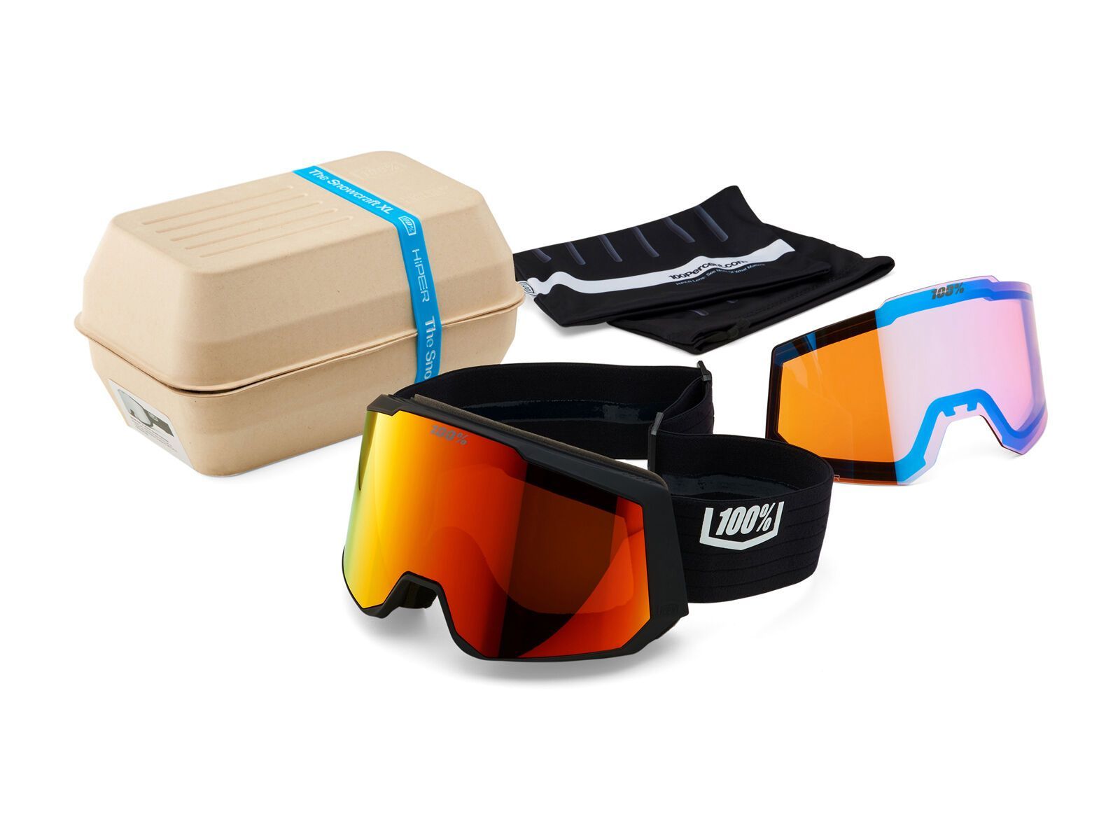 100% Snowcraft XL, HiPER Vermillion w/Red ML Mi / essential black - Bild 4