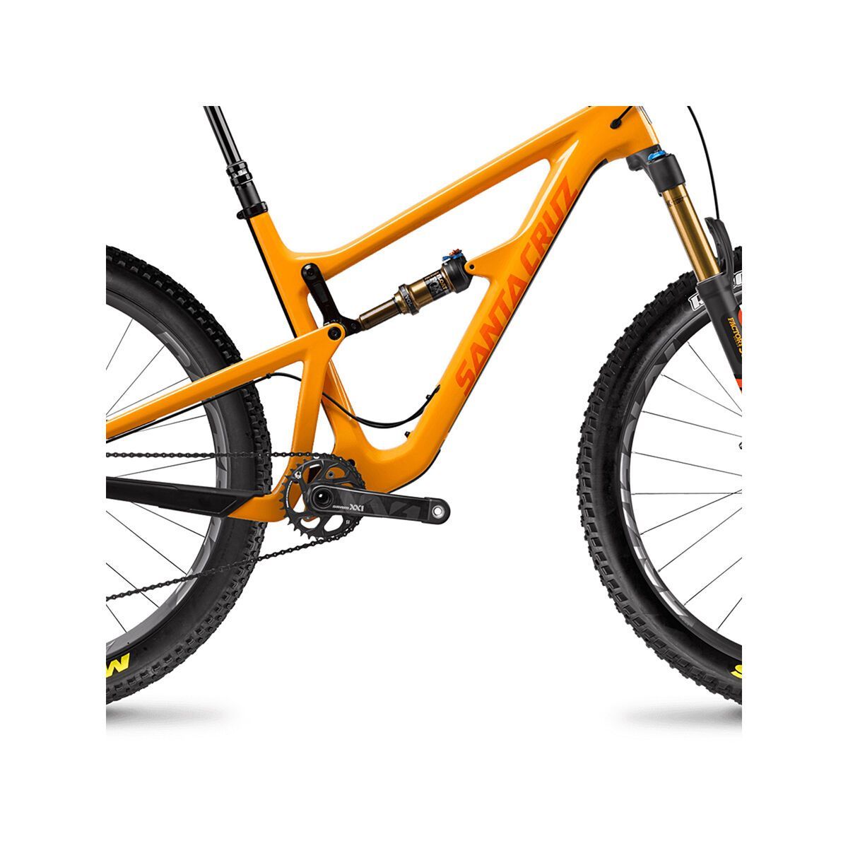 Santa Cruz Hightower CC XX1 27.5 Plus, gloss mango and orange - Bild 4