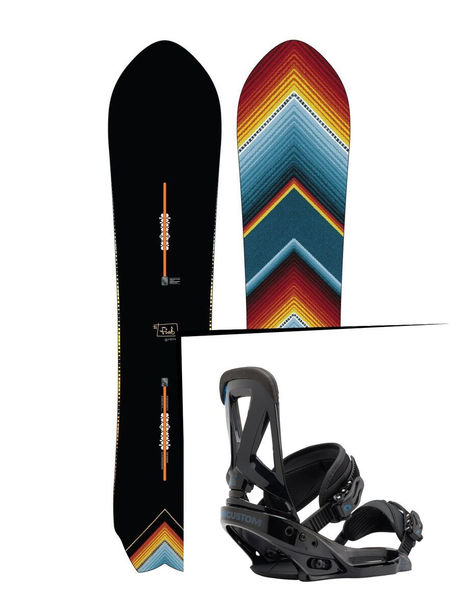 Set: Burton Fish Medium 2015 +  Custom EST (1712748S) - Bild 1
