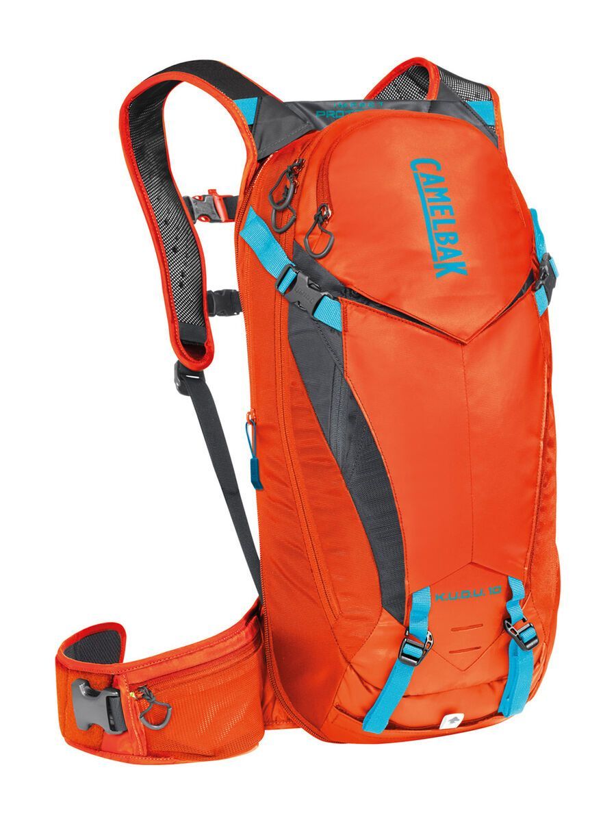 Camelbak K.U.D.U. Protector 10 - M/L, red orange / charcoal - Bild 1