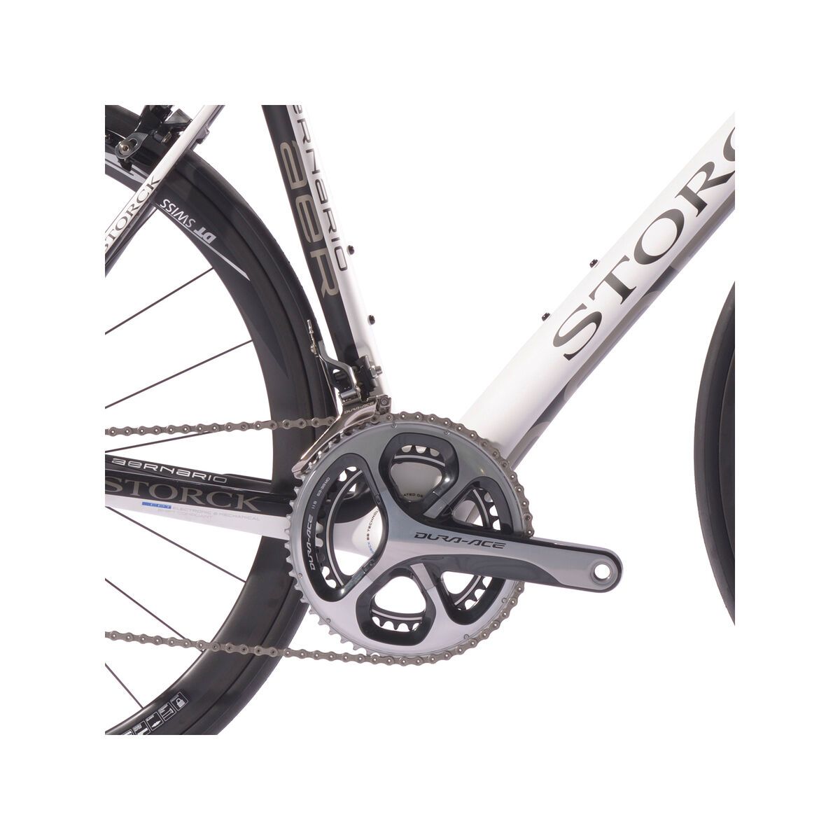 Storck Aernario G1 Dura Ace, matt white / matt black - Bild 3