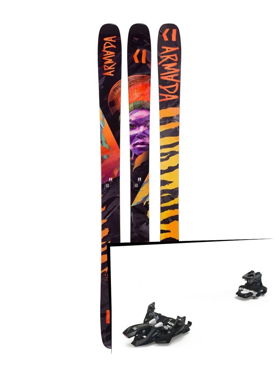 Set: Armada Arv 106 2019 + Marker Alpinist 9 black/titanium - Bild 1