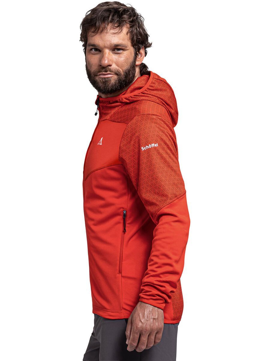 Schöffel Fleece Hoody Svardalen M, poinciana - Bild 4