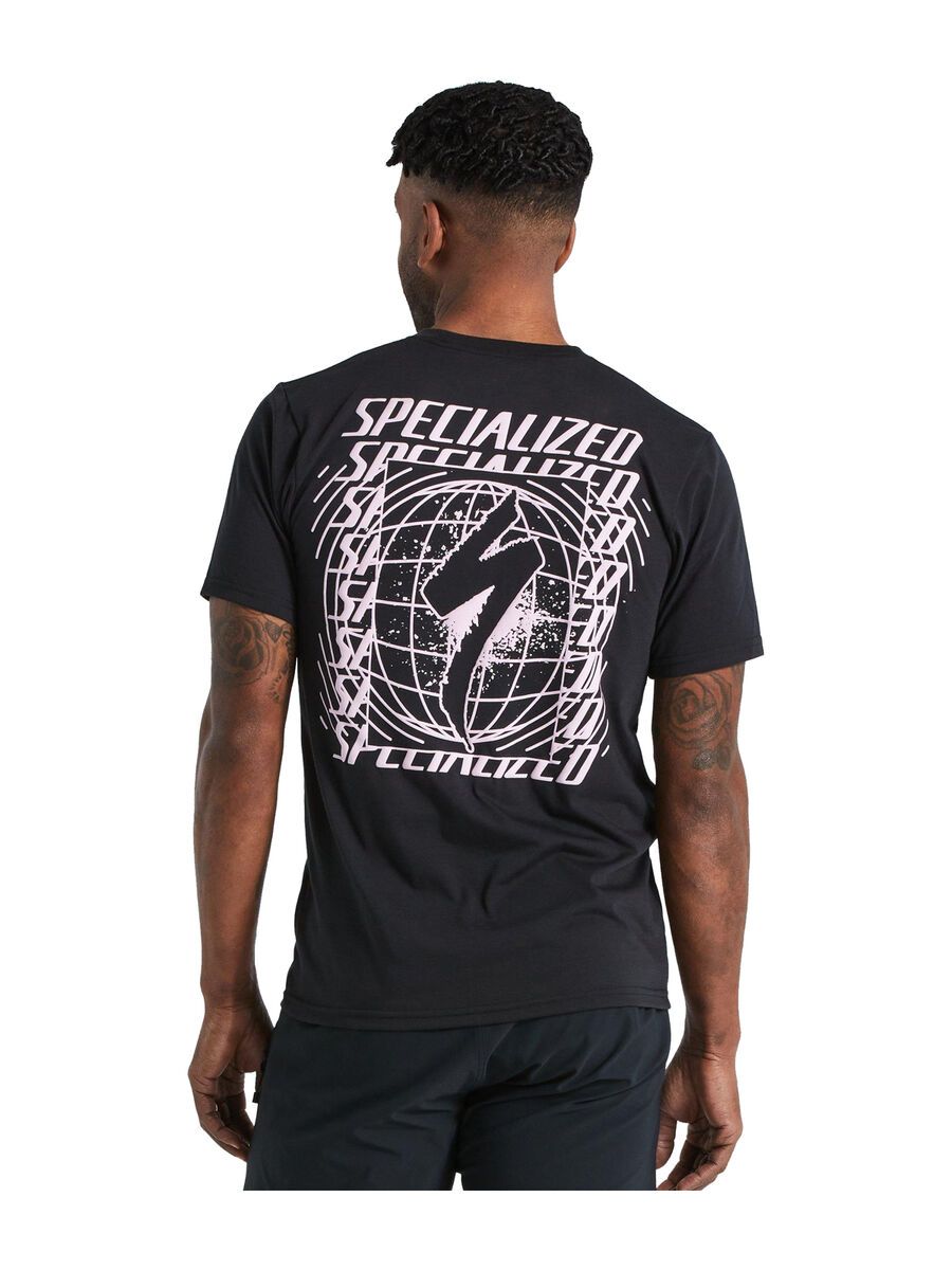 Specialized Men's Wordmark Short Sleeve T-Shirt, black - Bild 3