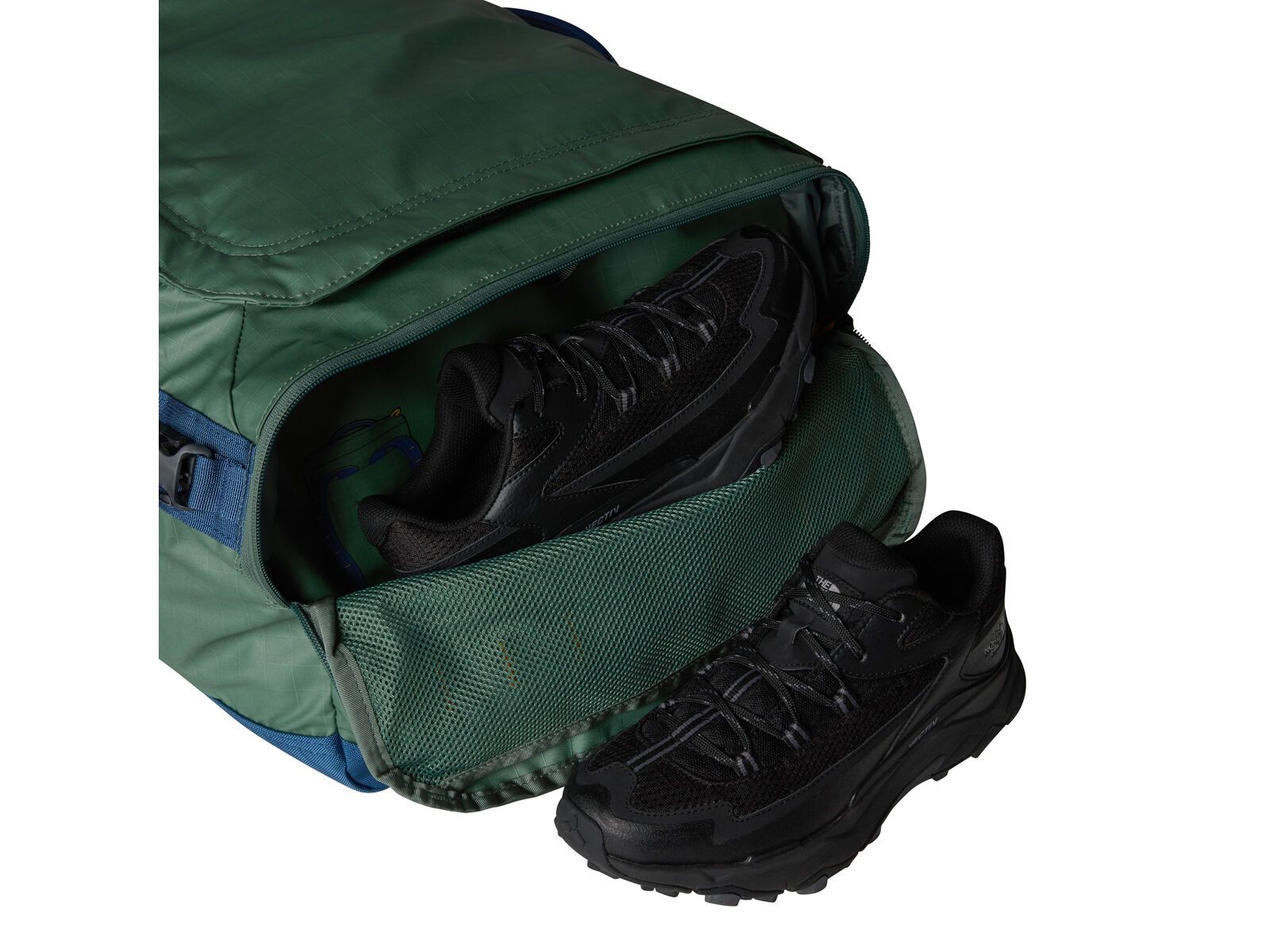 The North Face Base Camp Voyager Duffel 62L, duck green/shady blue - Bild 6