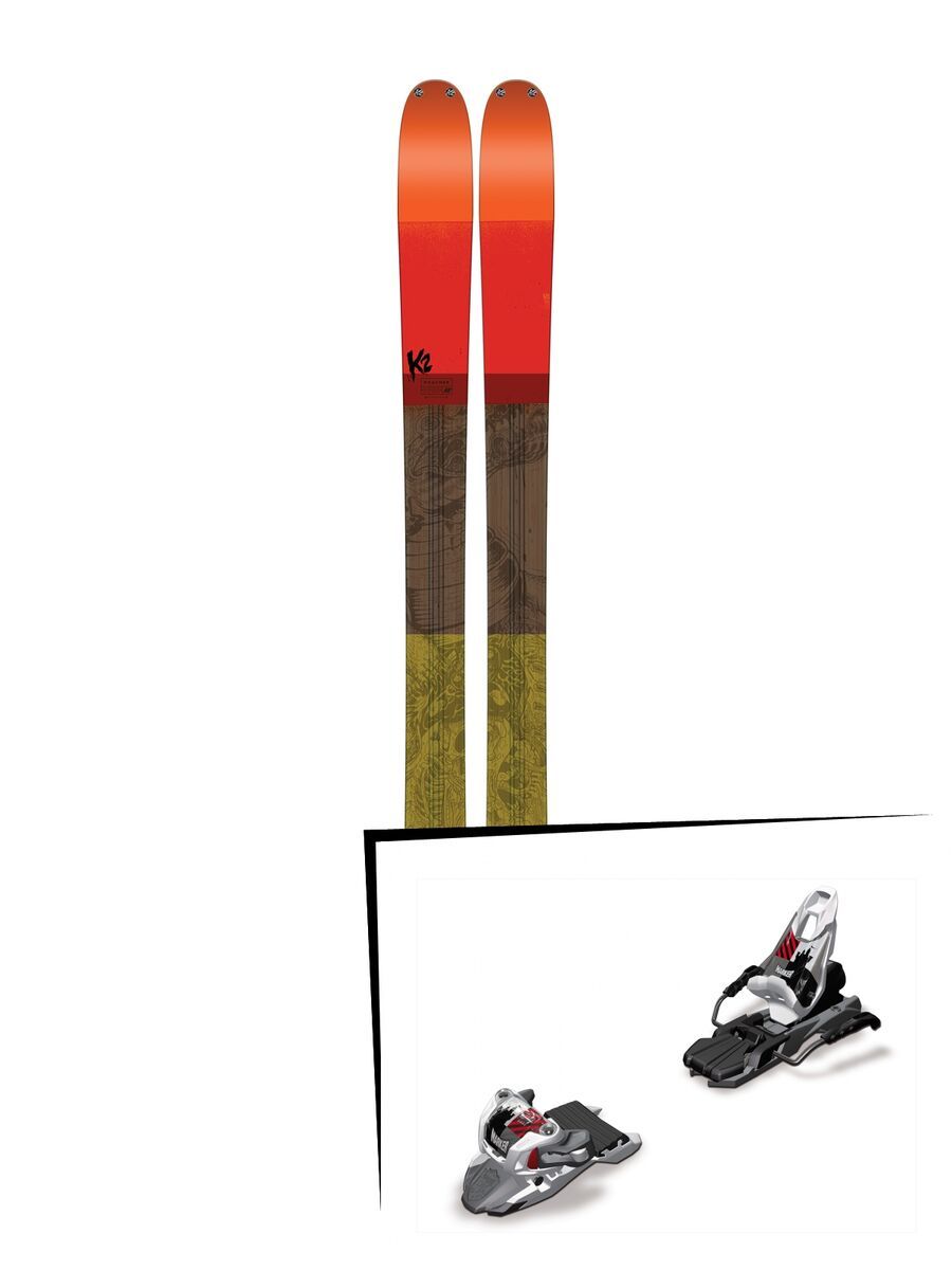 Set: K2 SKI Poacher 2017 + Marker Free Ten (1247028) - Bild 1