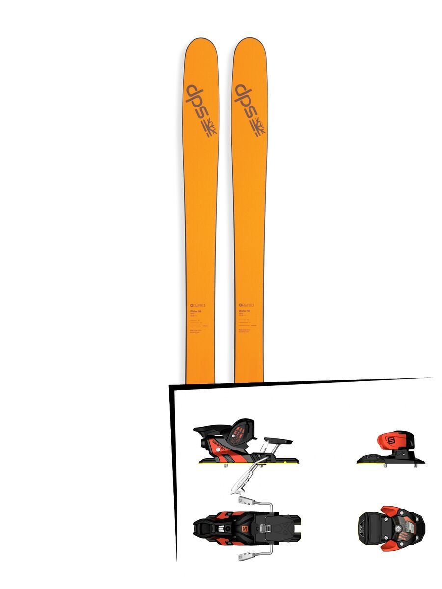 DPS Skis Set: Wailer 99 Pure3 2016 + Salomon Warden MNC 13 - Bild 1