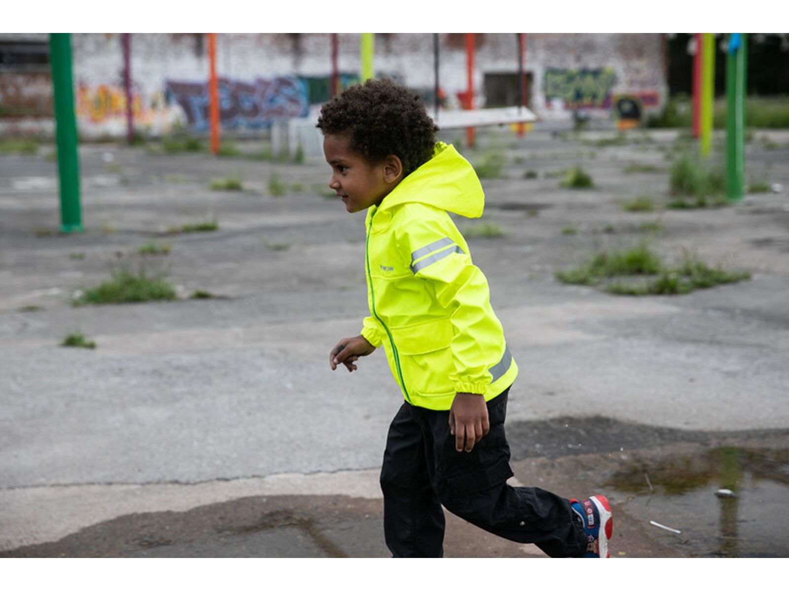 Wowow Cozy Rain Jacket, yellow - Bild 4