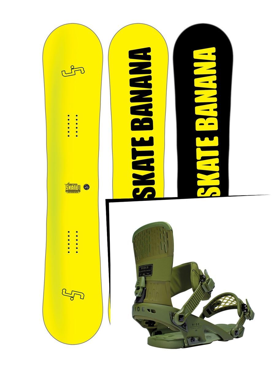 Set: Lib Tech Sk8 Banana 10 years 2017 + Ride Rodeo (1487155S) - Bild 1