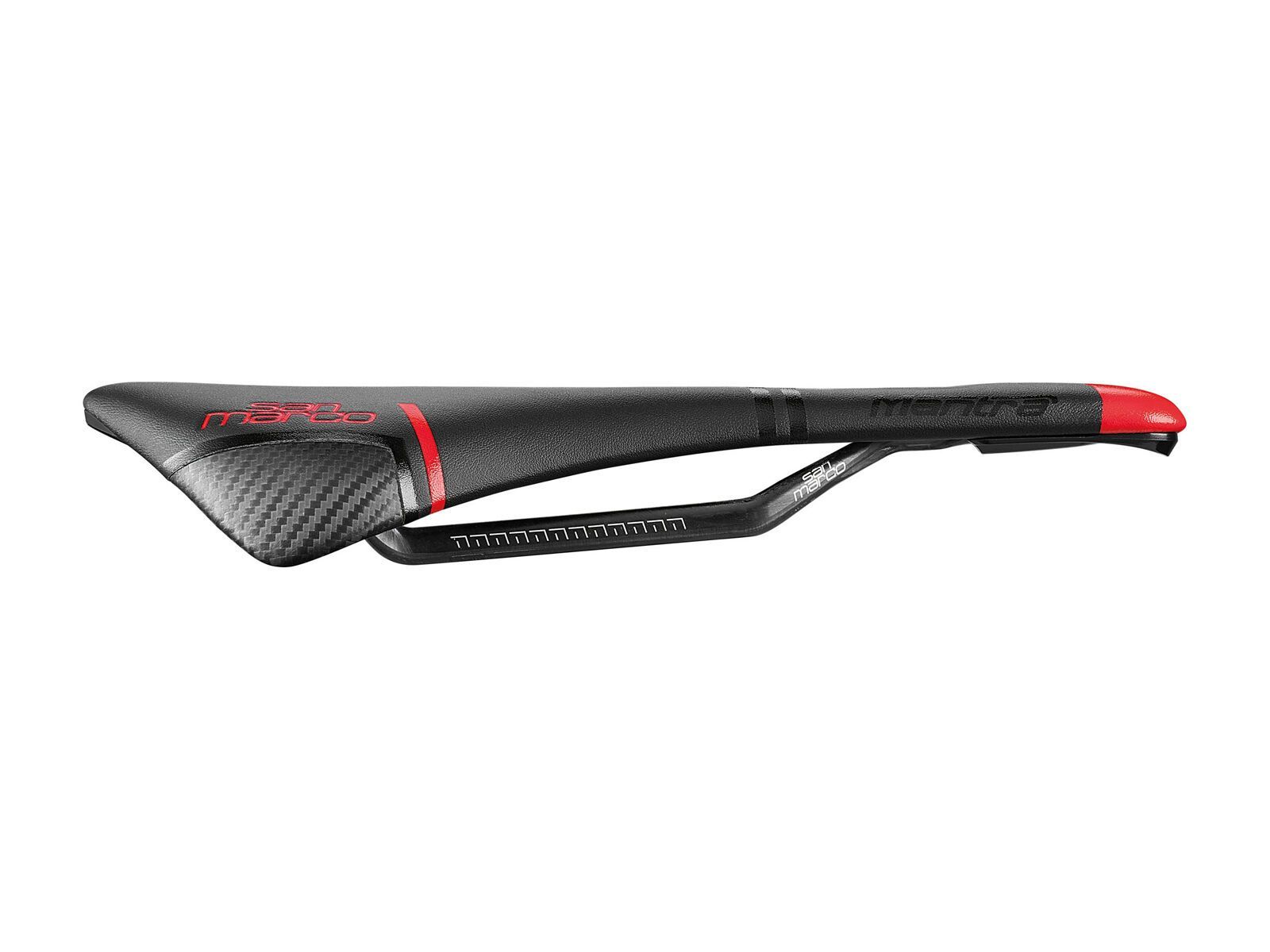 Selle San Marco Mantra Carbon FX Open - Narrow, black/red - Bild 2
