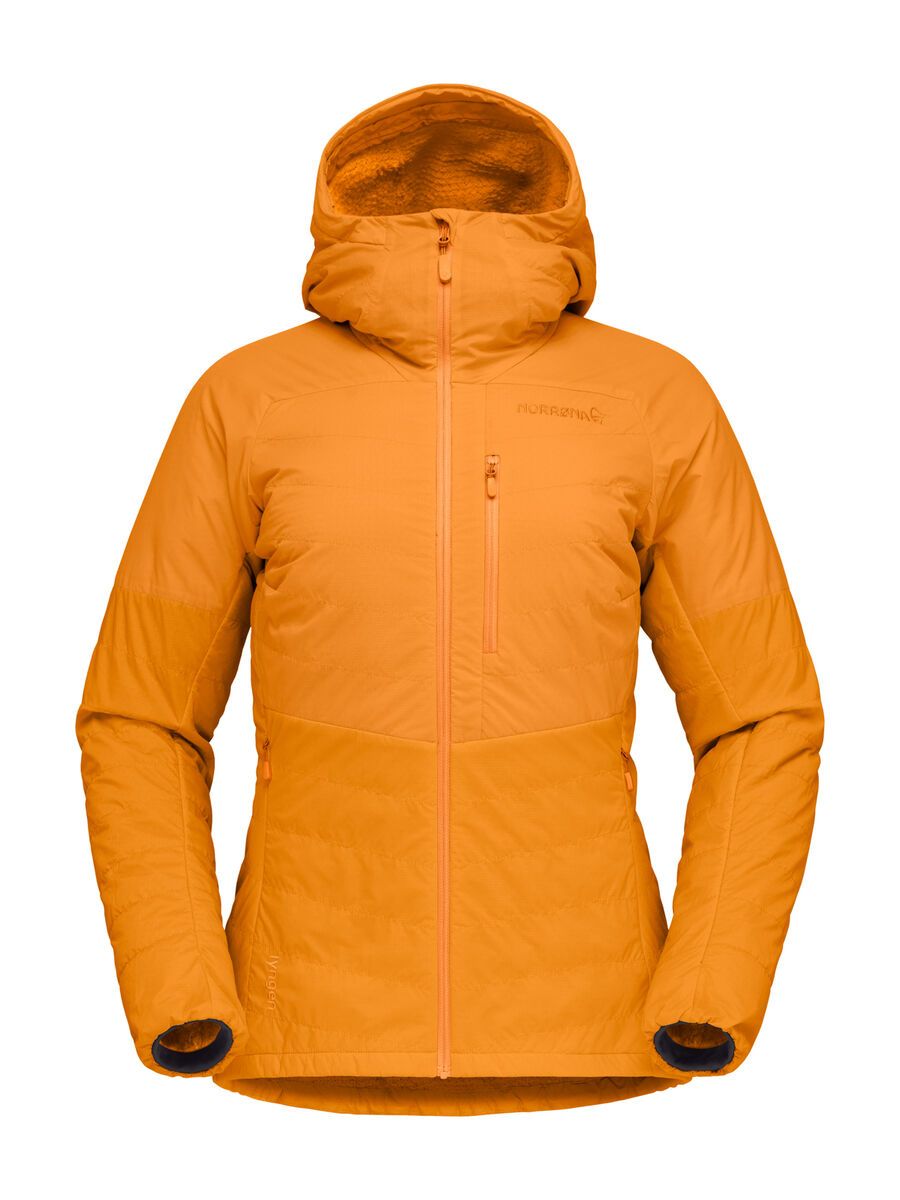 Norrona lyngen Alpha100 Zip Hood W's, autumn glory - Bild 1