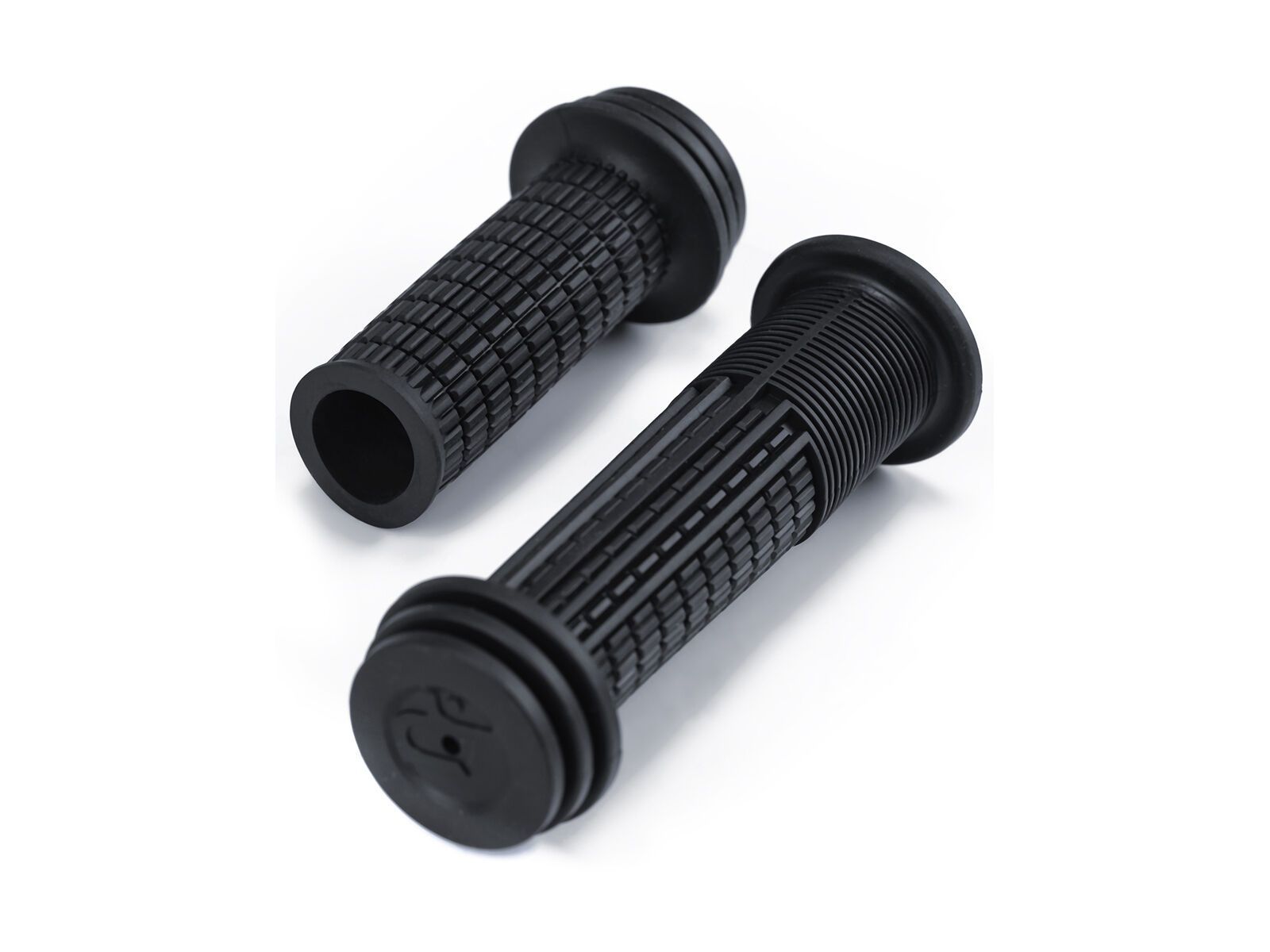 Cube Natural Fit Griffe Kids - 19 mm mit Prallschutz / Drehgriffschalter, black - Bild 2