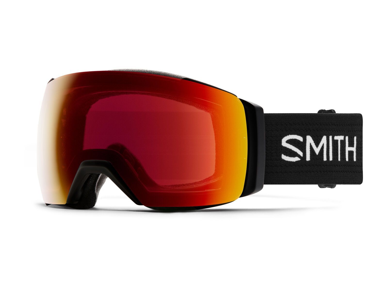 Smith I/O Mag XL inkl. WS, black/Lens: chromapop sun red mirror - Bild 1