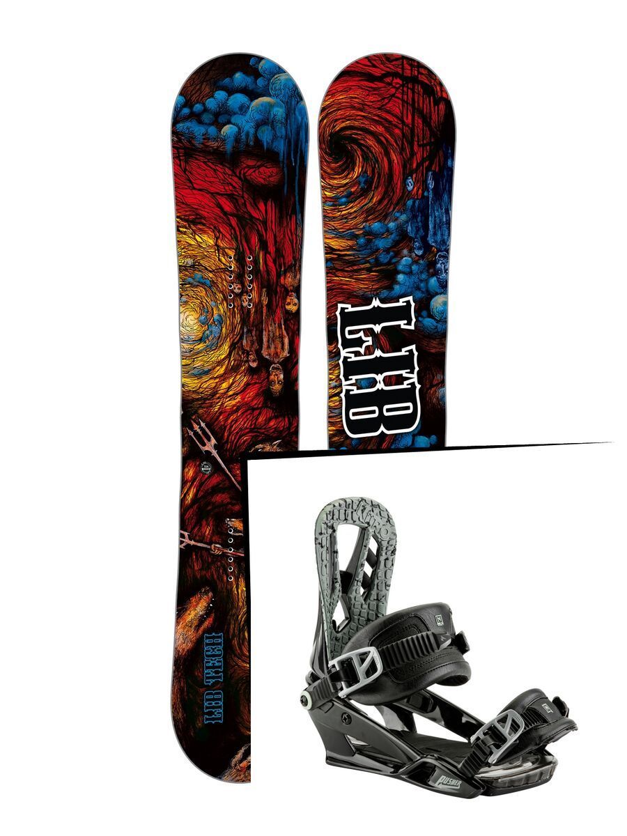 Set: Lib Tech From Hell Skate Banana 2017 + Nitro Pusher (1691165S) - Bild 1
