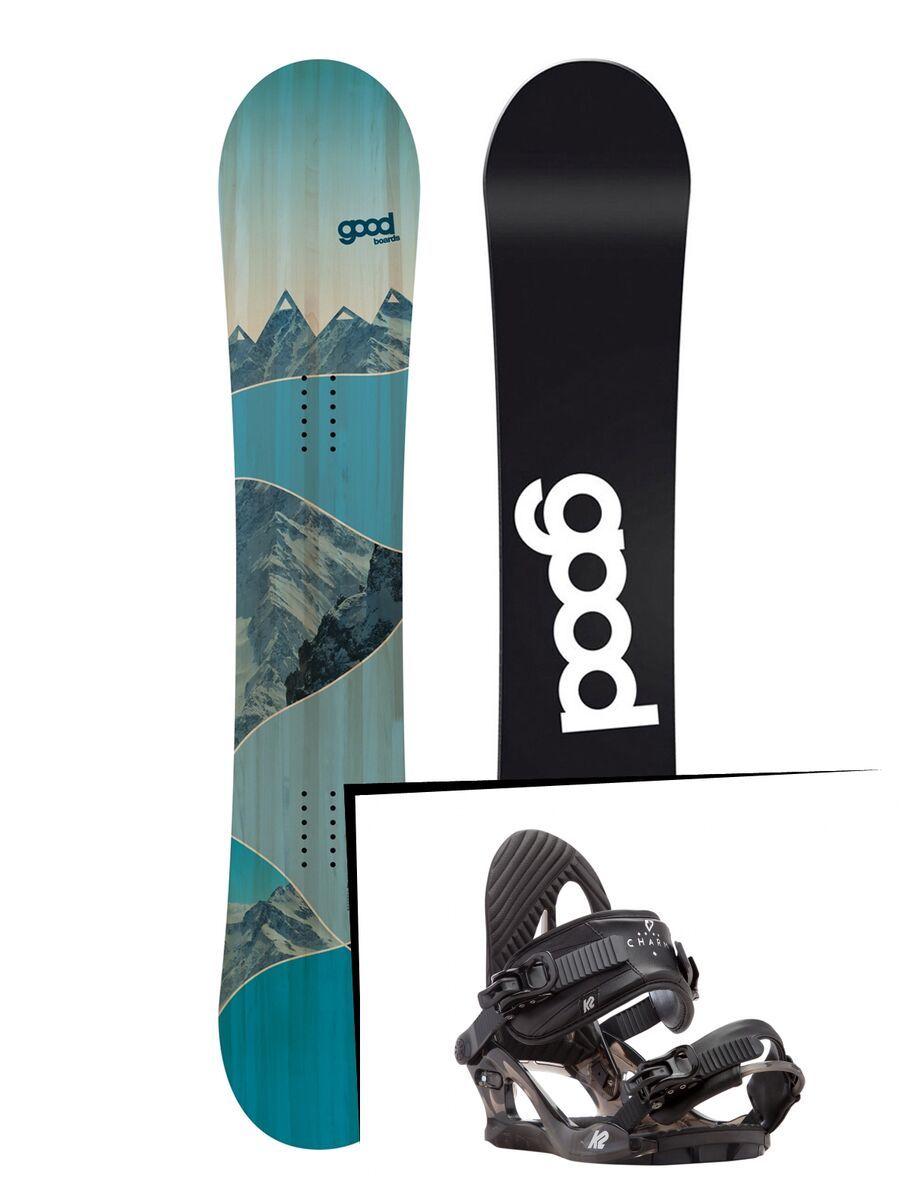 Set: goodboards Julia 2017 + K2 Charm (1728784S) - Bild 1