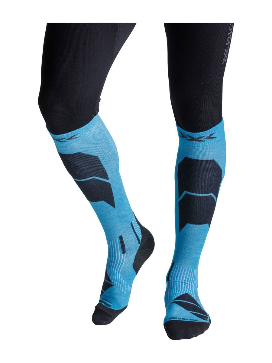 X-Bionic X-Socks Ski Perform Merino OTC, eternal ice - Bild 2