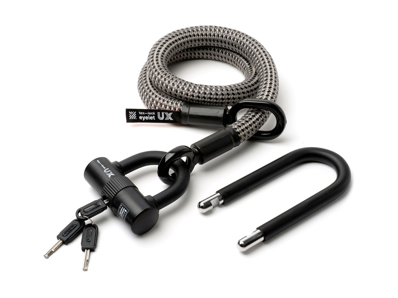 Tex-Lock Eyelet UX-Lock 100 cm, electric grey - Bild 1