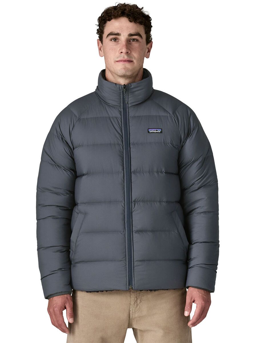 Patagonia Men's Reversible Silent Down Jacket, smolder blue - Bild 4