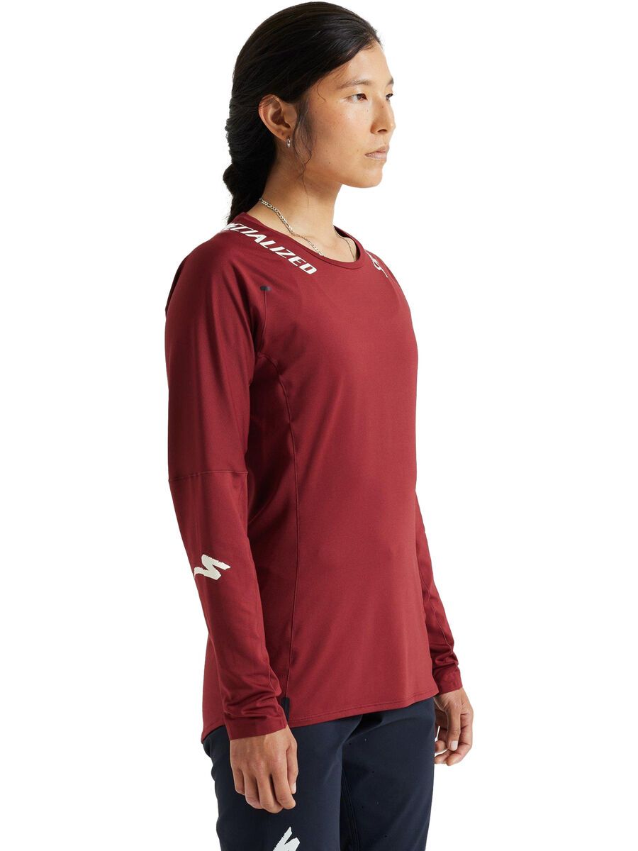 Specialized Women's Trail Air Long Sleeve Jersey, garnet red - Bild 2