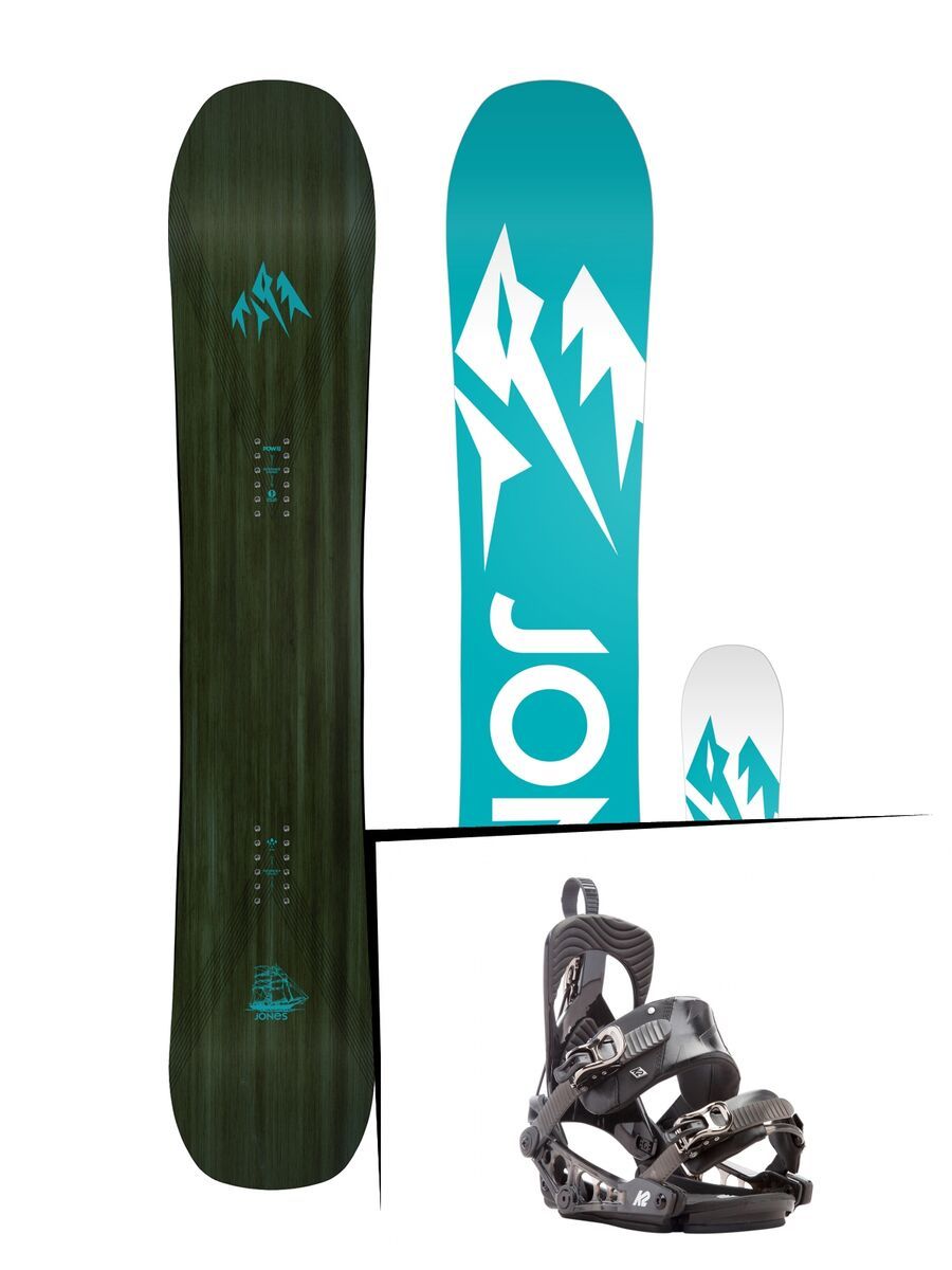 Set: Jones Women's Flagship 2017 + K2 Cinch Tryst (1728788S) - Bild 1