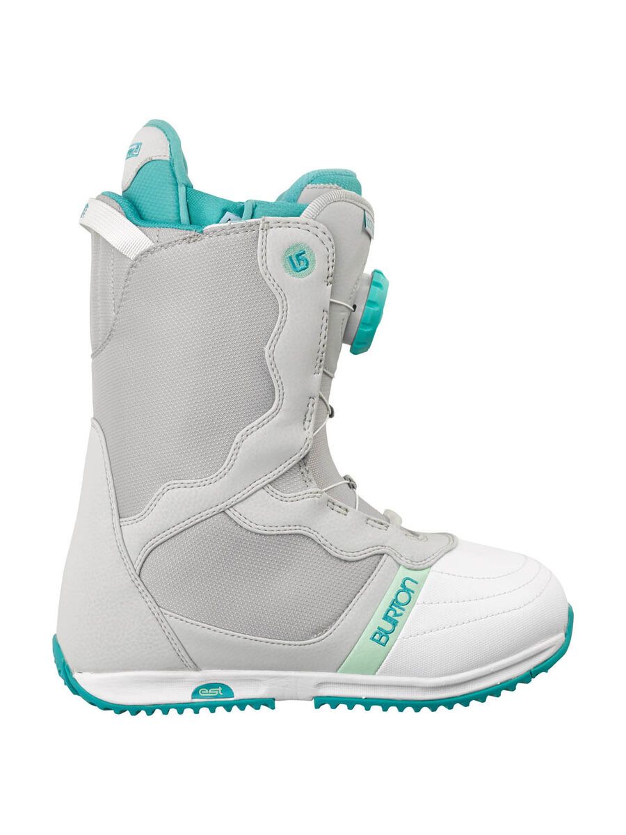 Burton Bootique, Gray/White/Teal - Bild 1