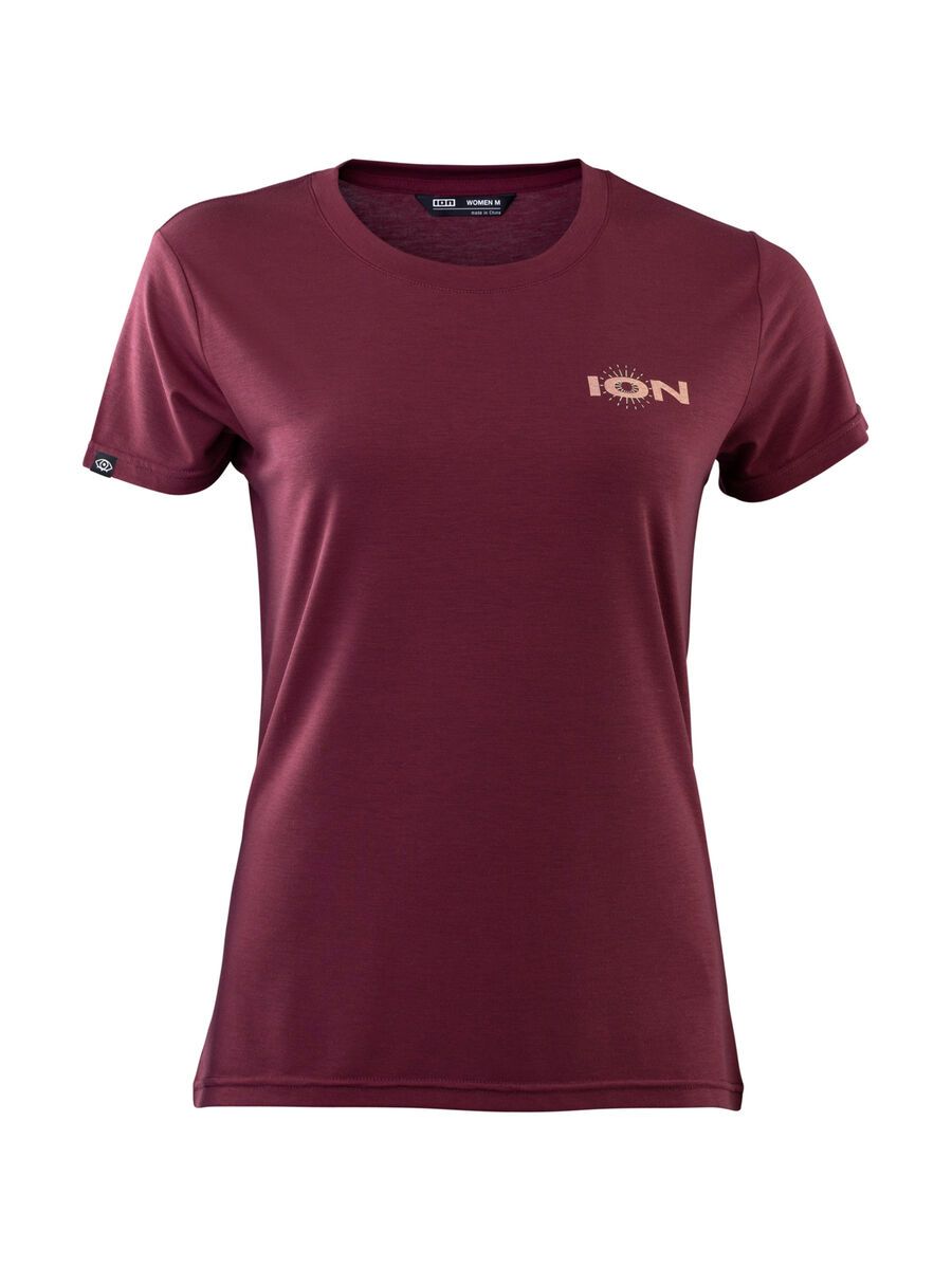 ION Bike Jersey Seek Graphic Shortsleeve Women, purple-red - Bild 1